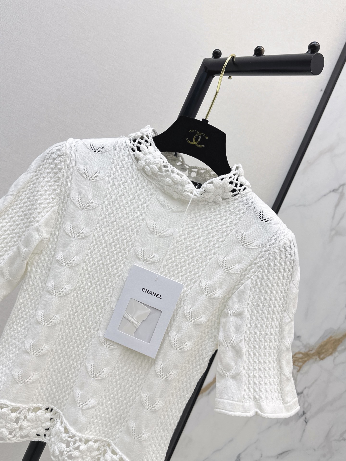Chan 26fw jacquard knitwear
