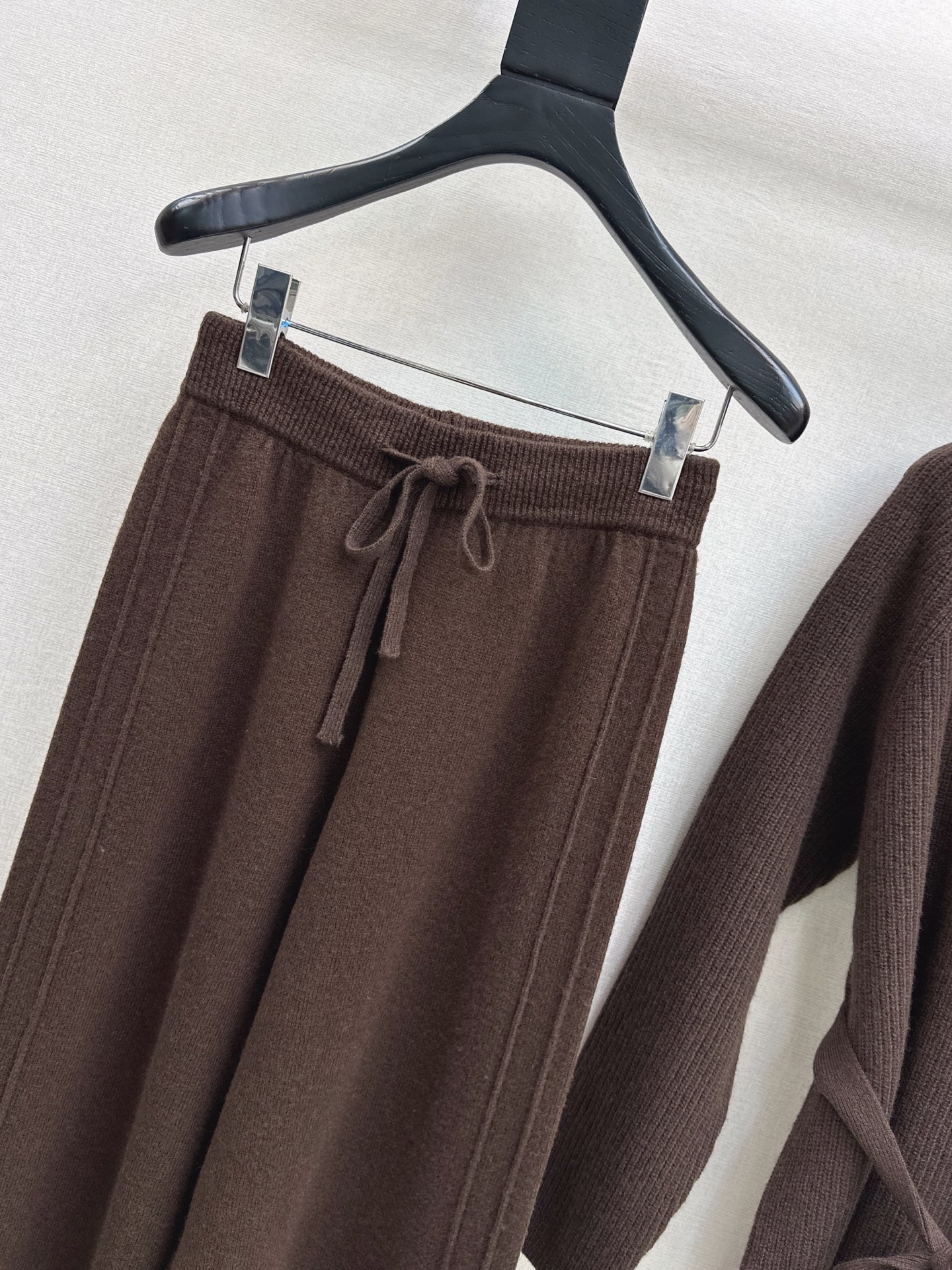 Her 26fw wool sweater pants sets