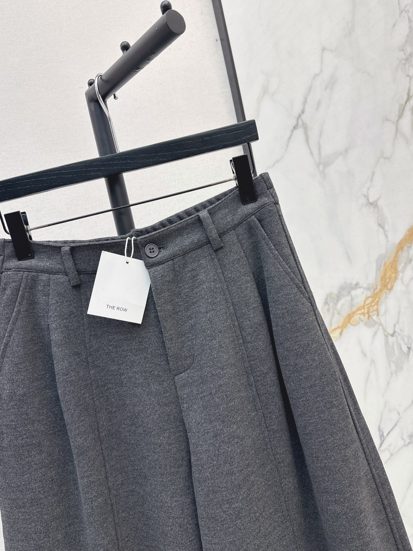 Brun 26fw heavyweight wide-leg pants sets