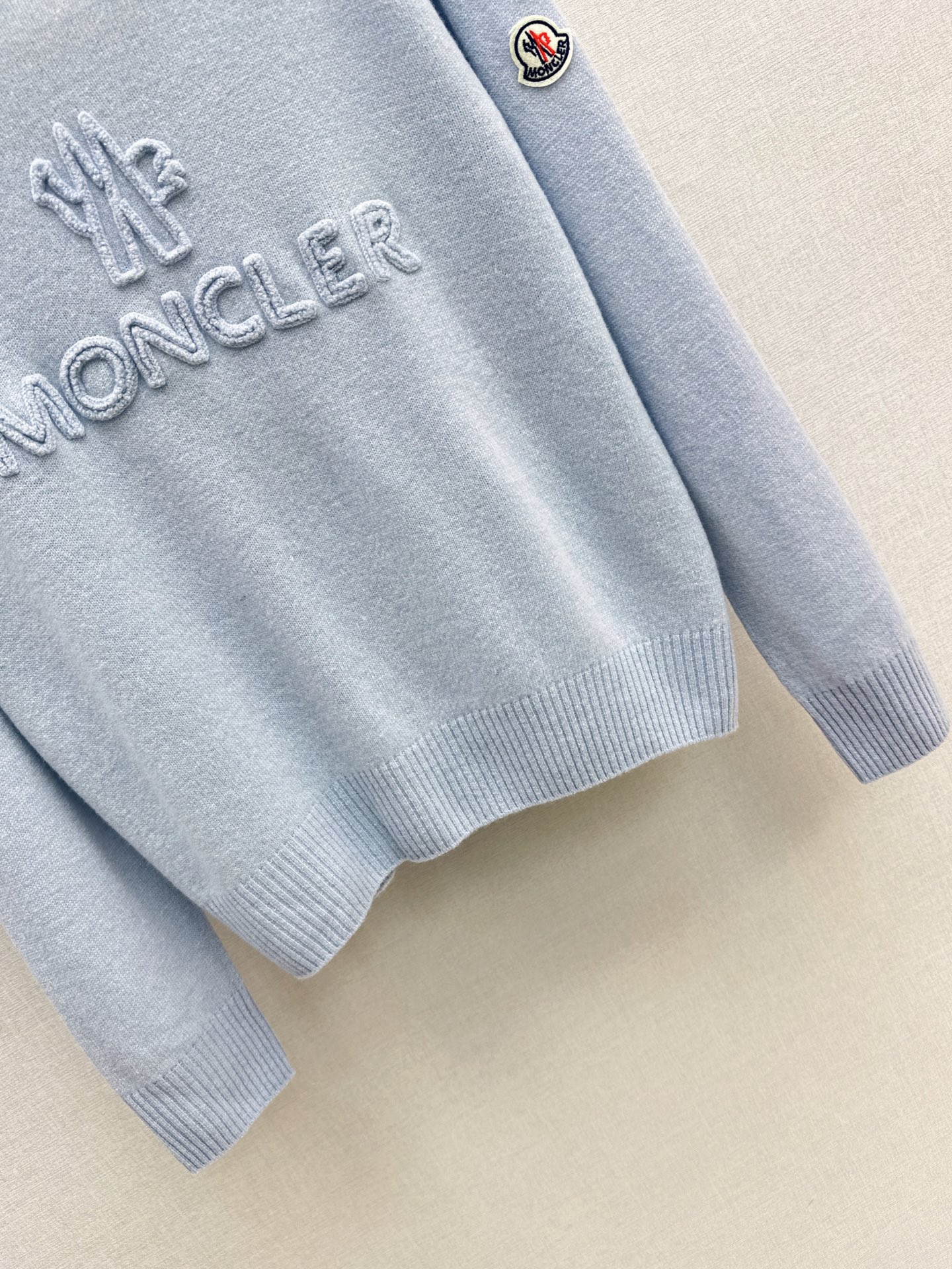 Monc 26fw embroidery knitwear