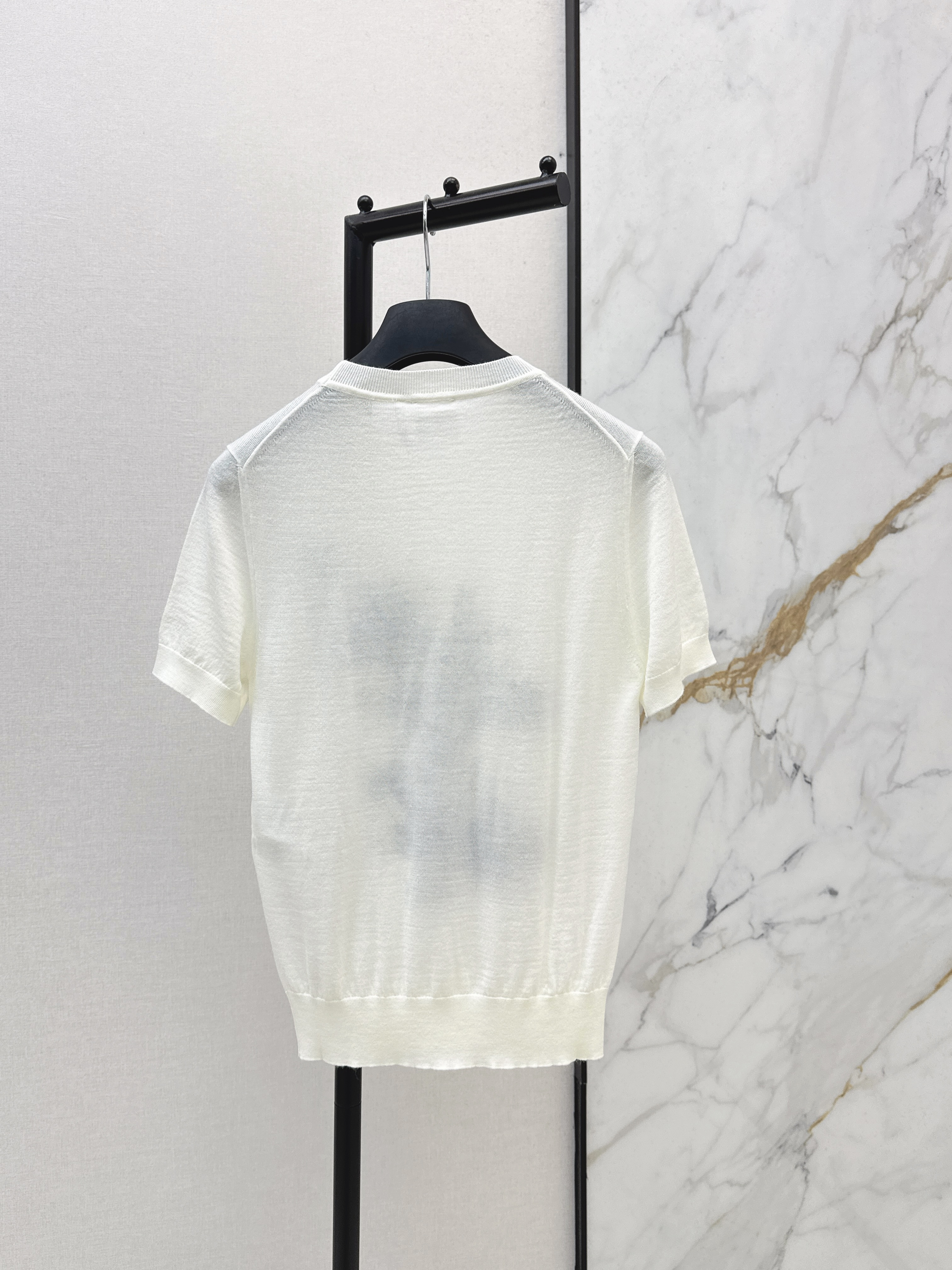 CD 26ss embroidery knit sweater