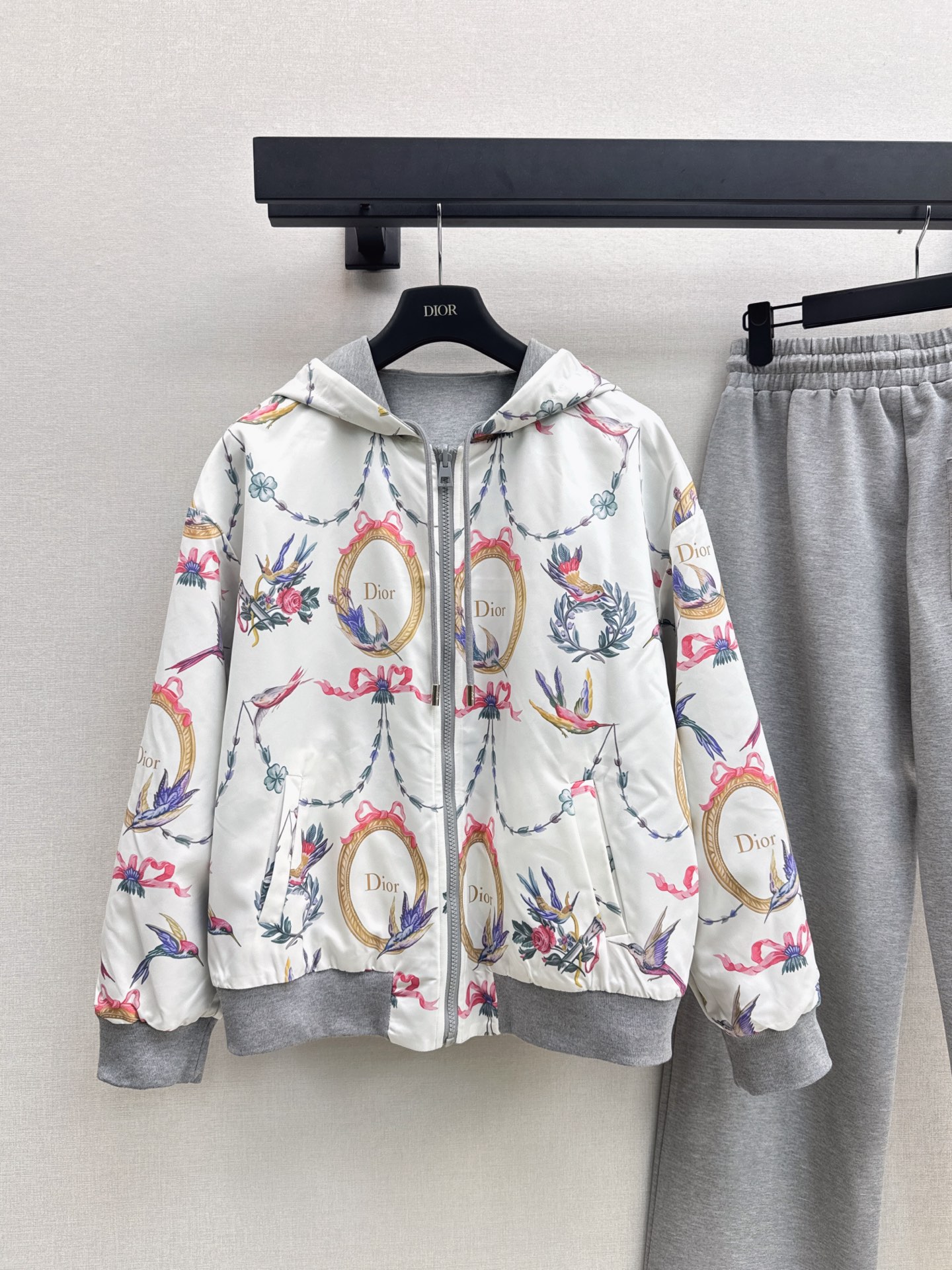 CD 26fw reversible zip-up jacket pants sets