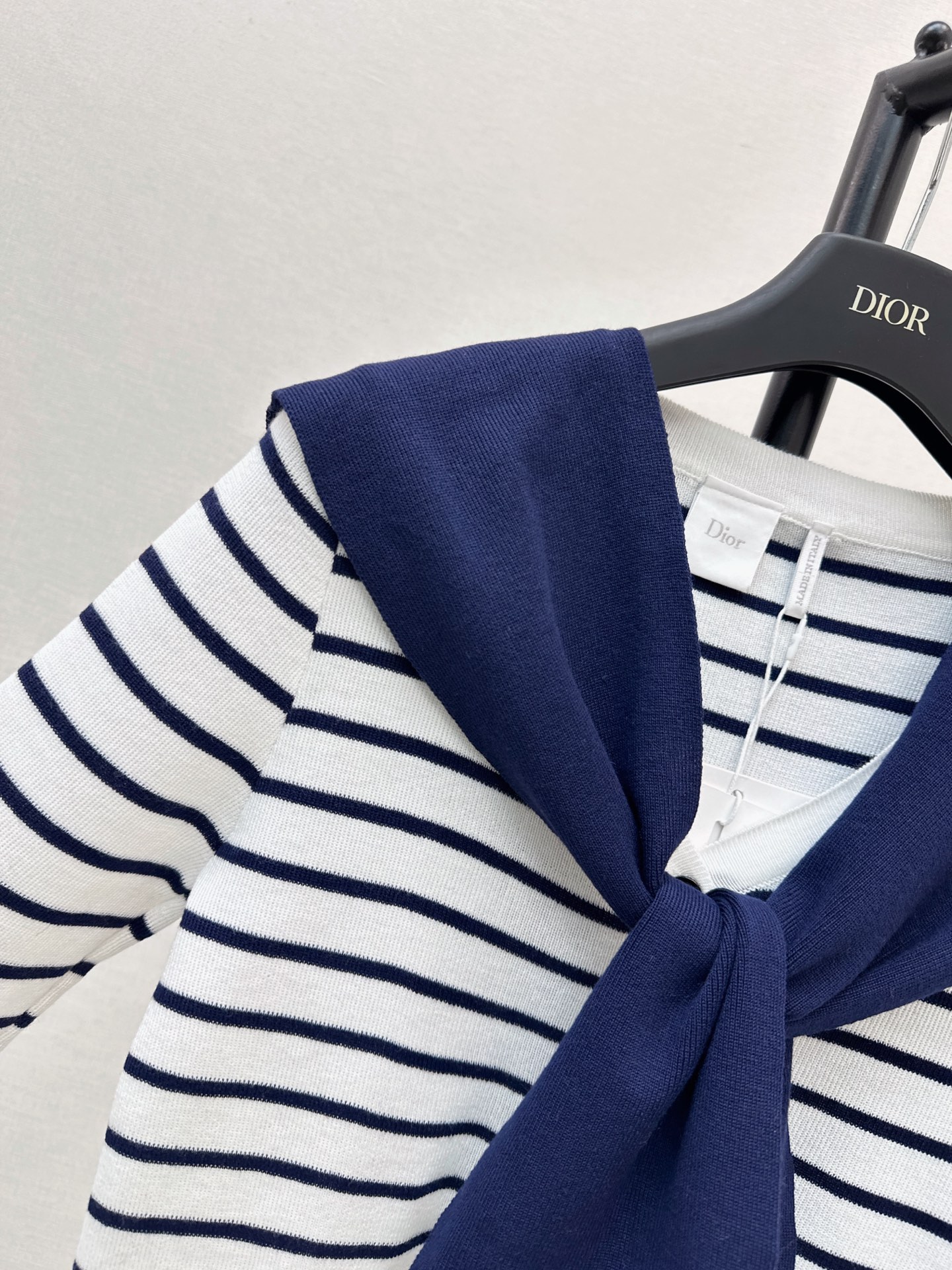 CD 26fw stripe knit cardigan