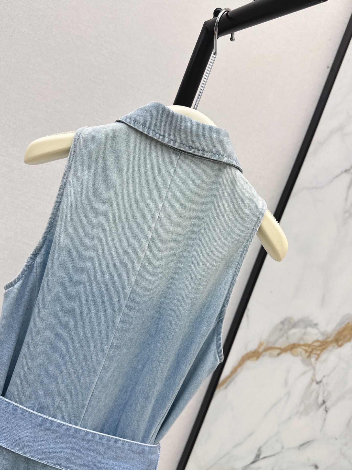 Ralp 26fw sleeveless denim dress