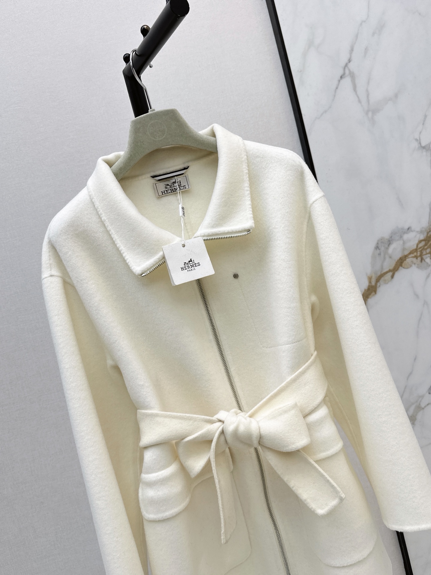 Her 26fw cashmere zipper overcoats