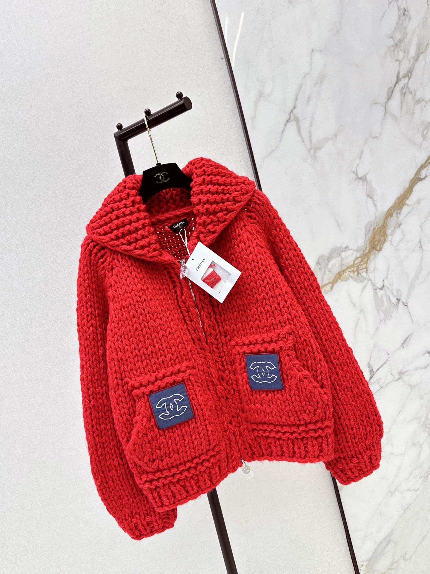 Chan 26fw knit cardigan jacket