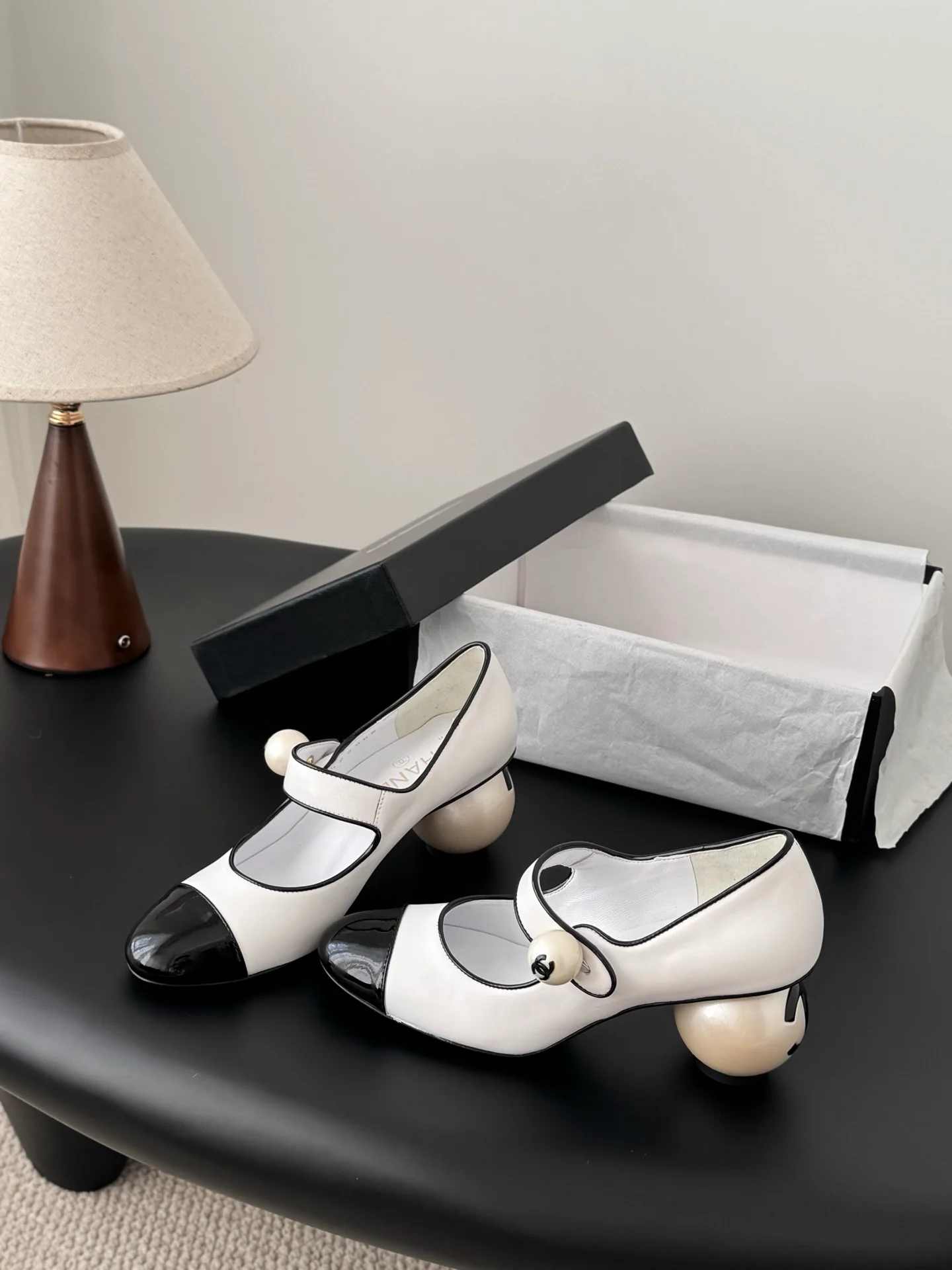 Chan 25fw mary jane chunky heel