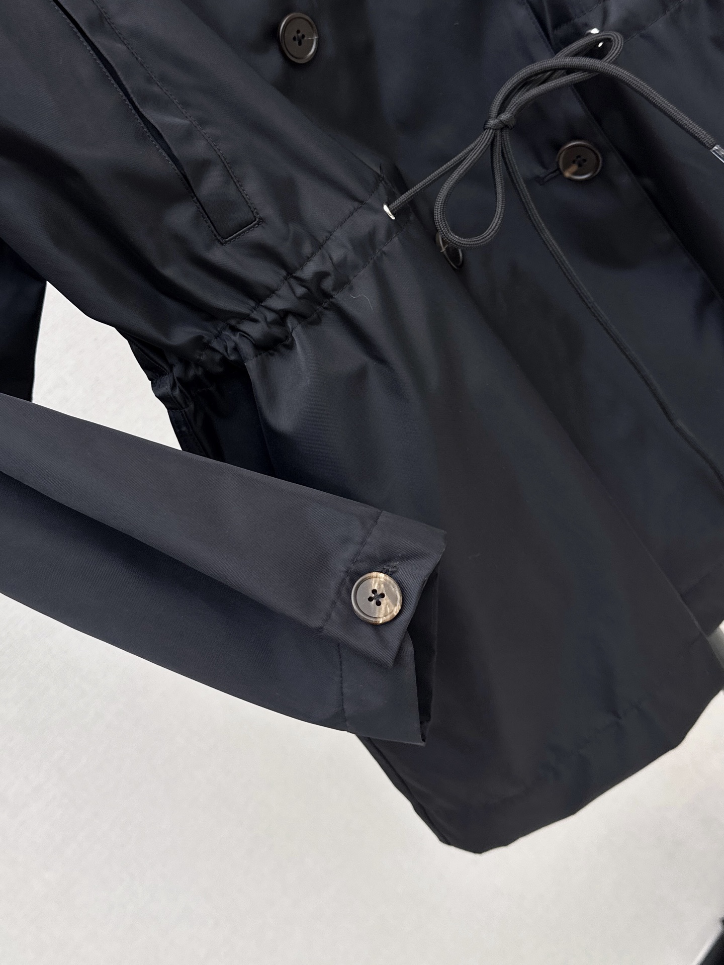 Pra 26fw  drawstring trench coats