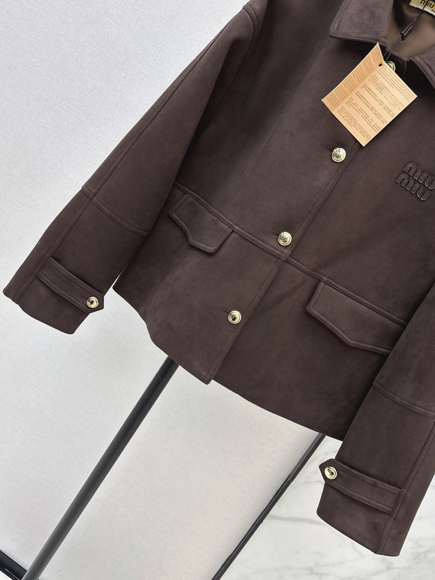 Miu 26fw collared jacket