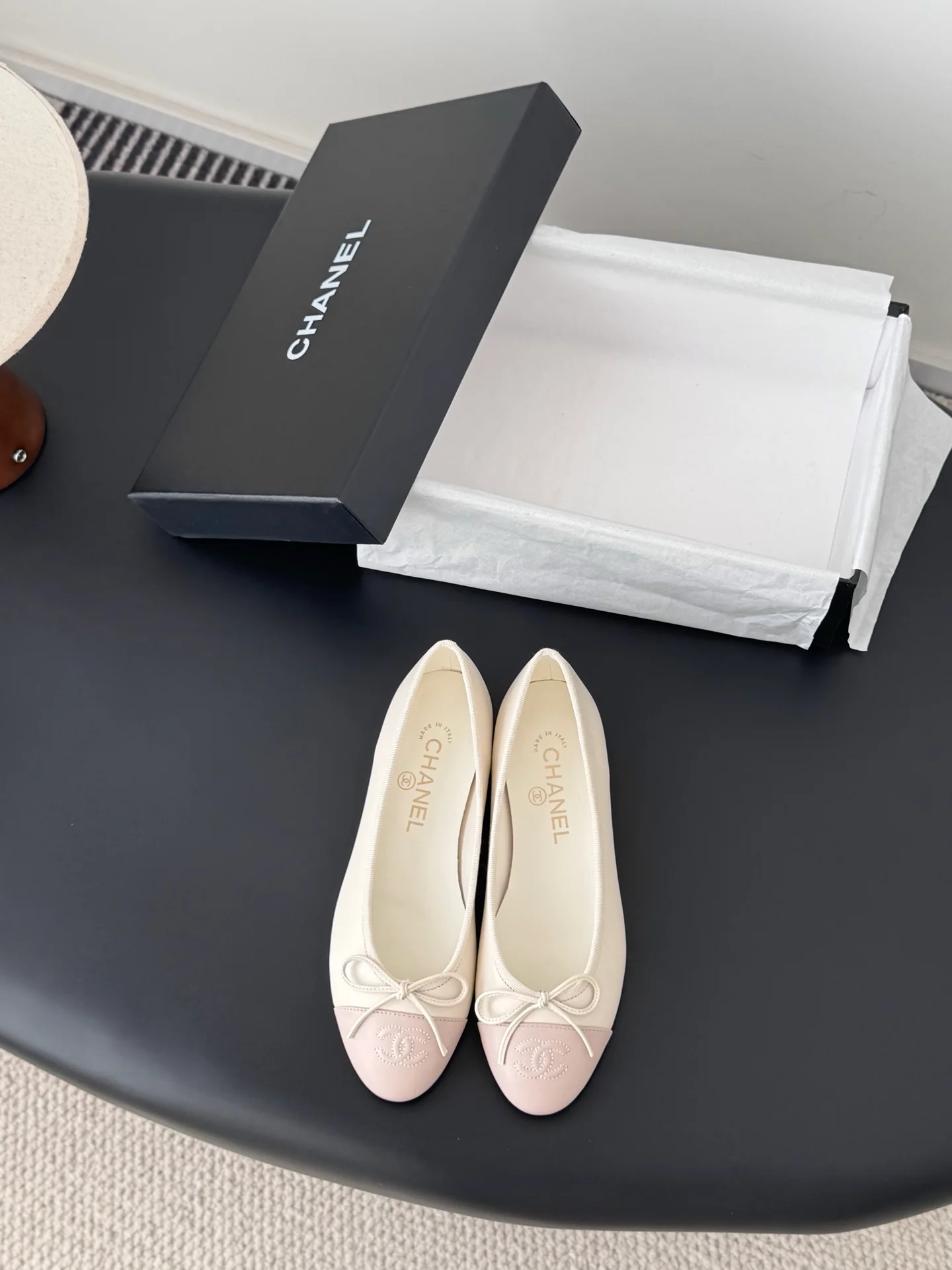 Chan 26ss ballerina shoes