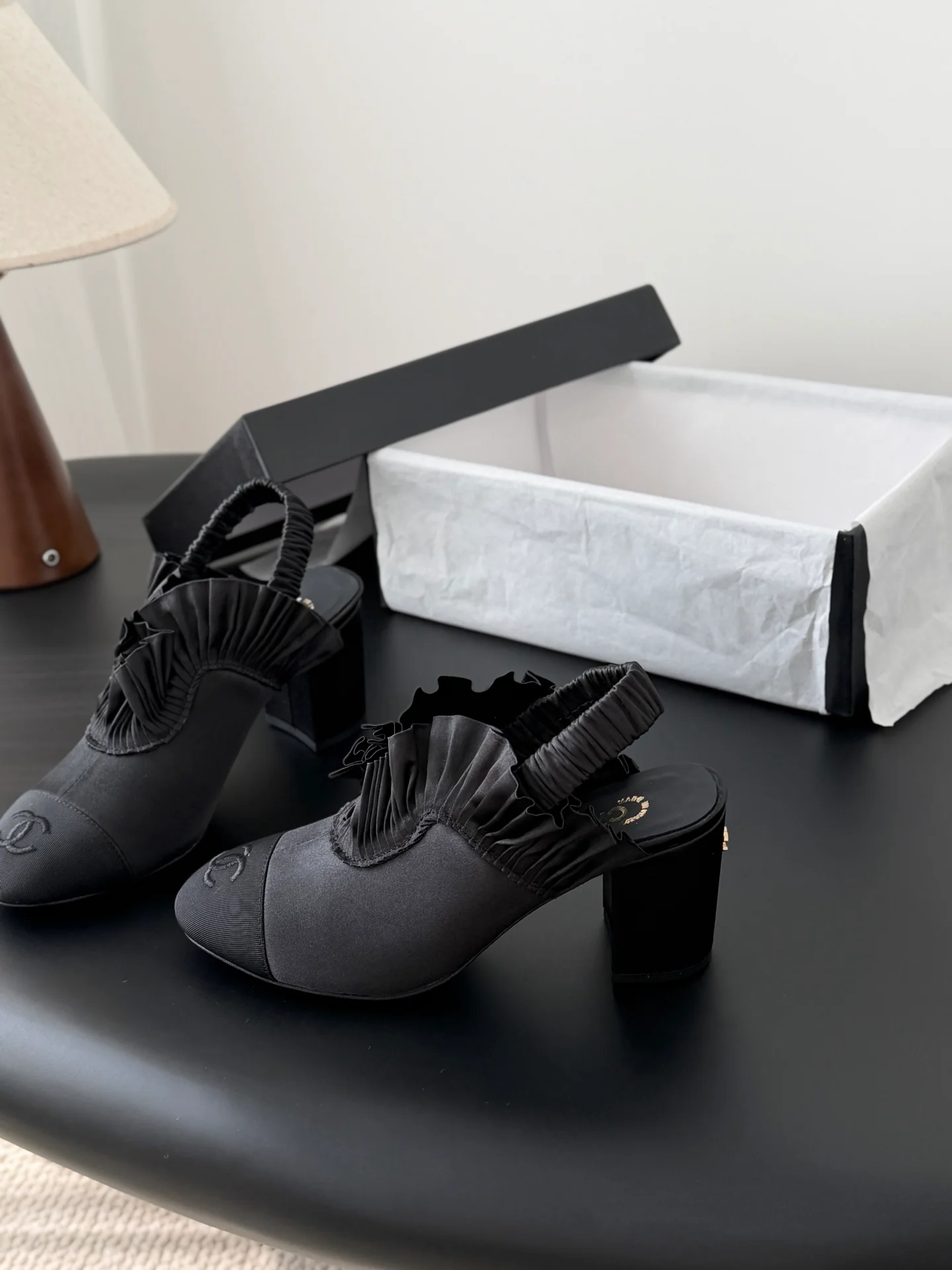 Chan 25fw mary jane chunky heel