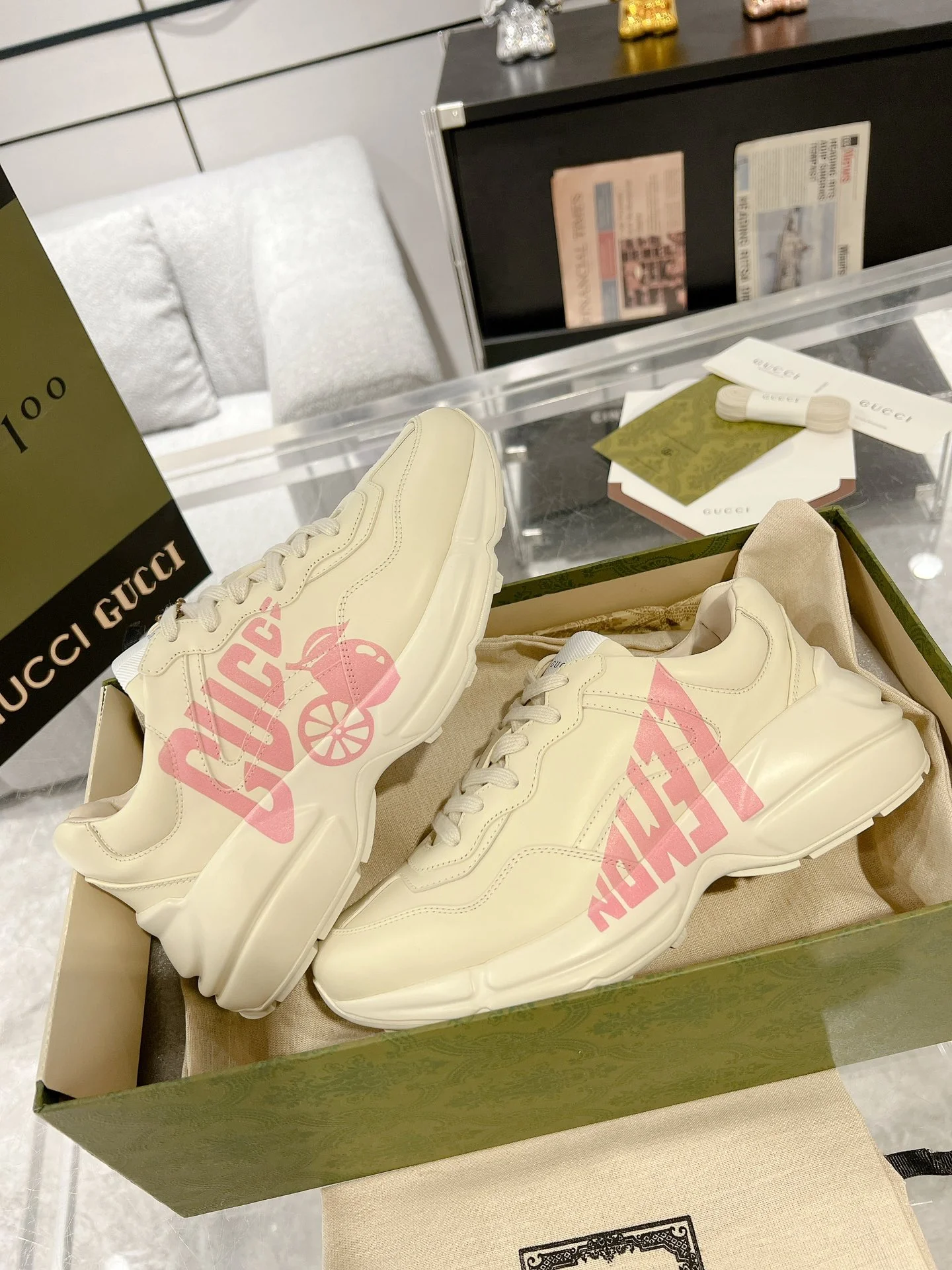 Gucc 25fw dad's shoes