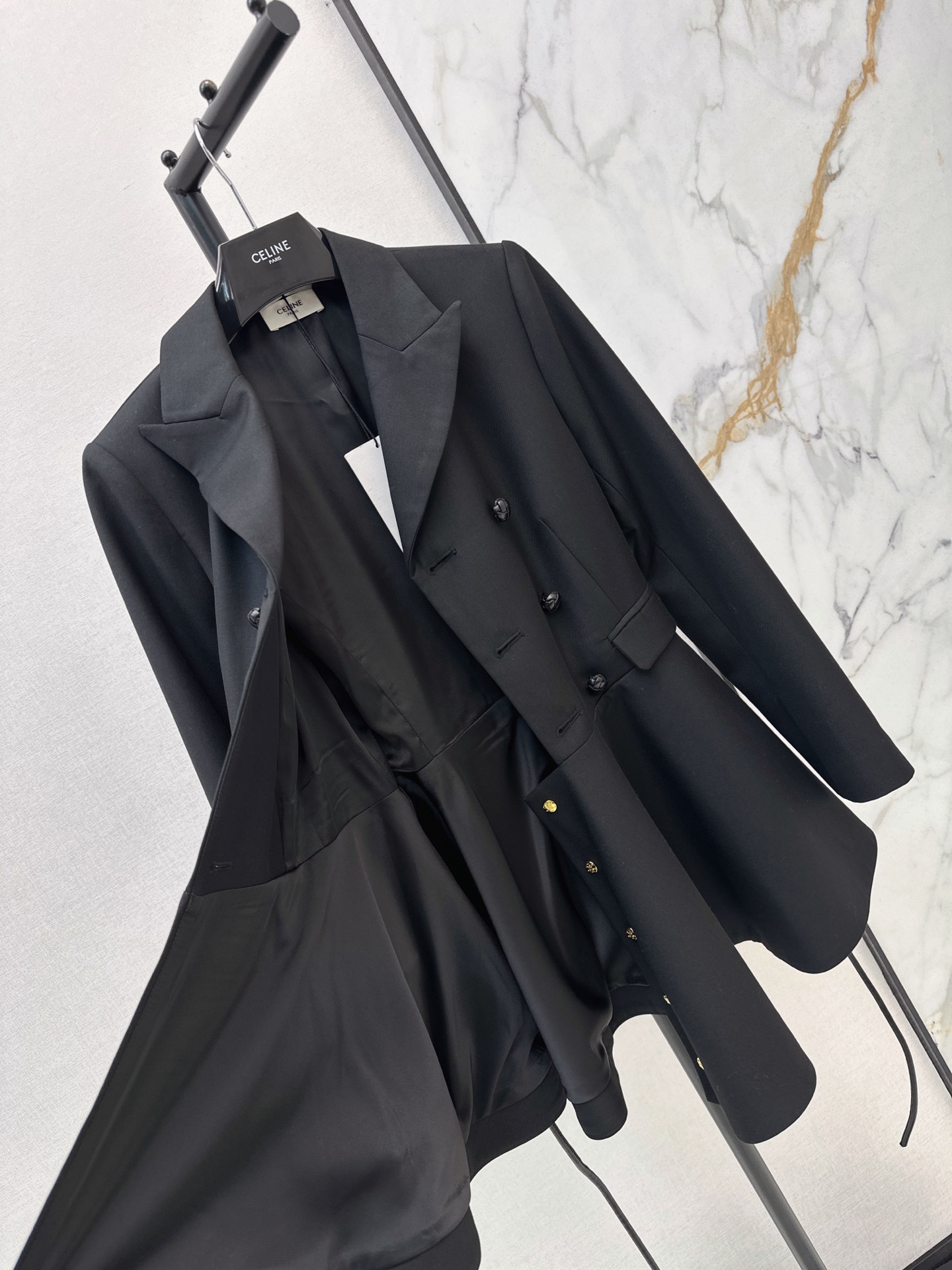 Celi 26fw belted suit dress