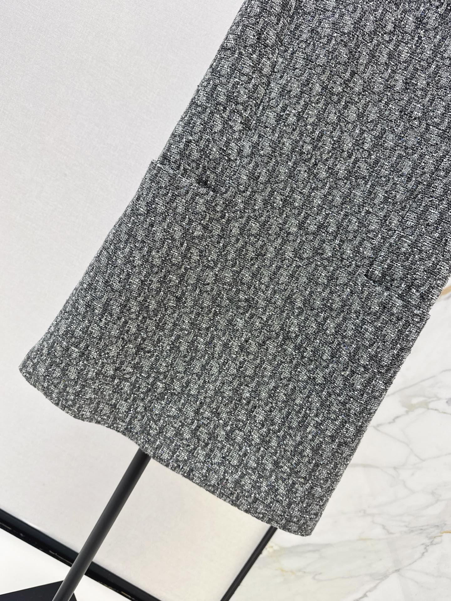 CD 26fw sleeveless jacquard dress