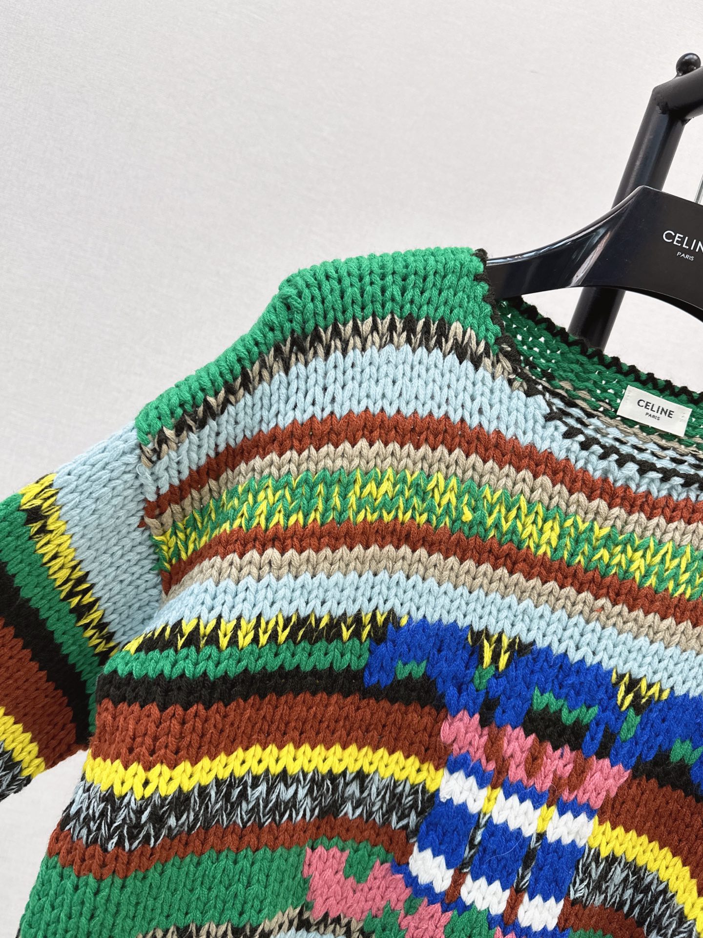 Celi 26fw jacquard cardigan