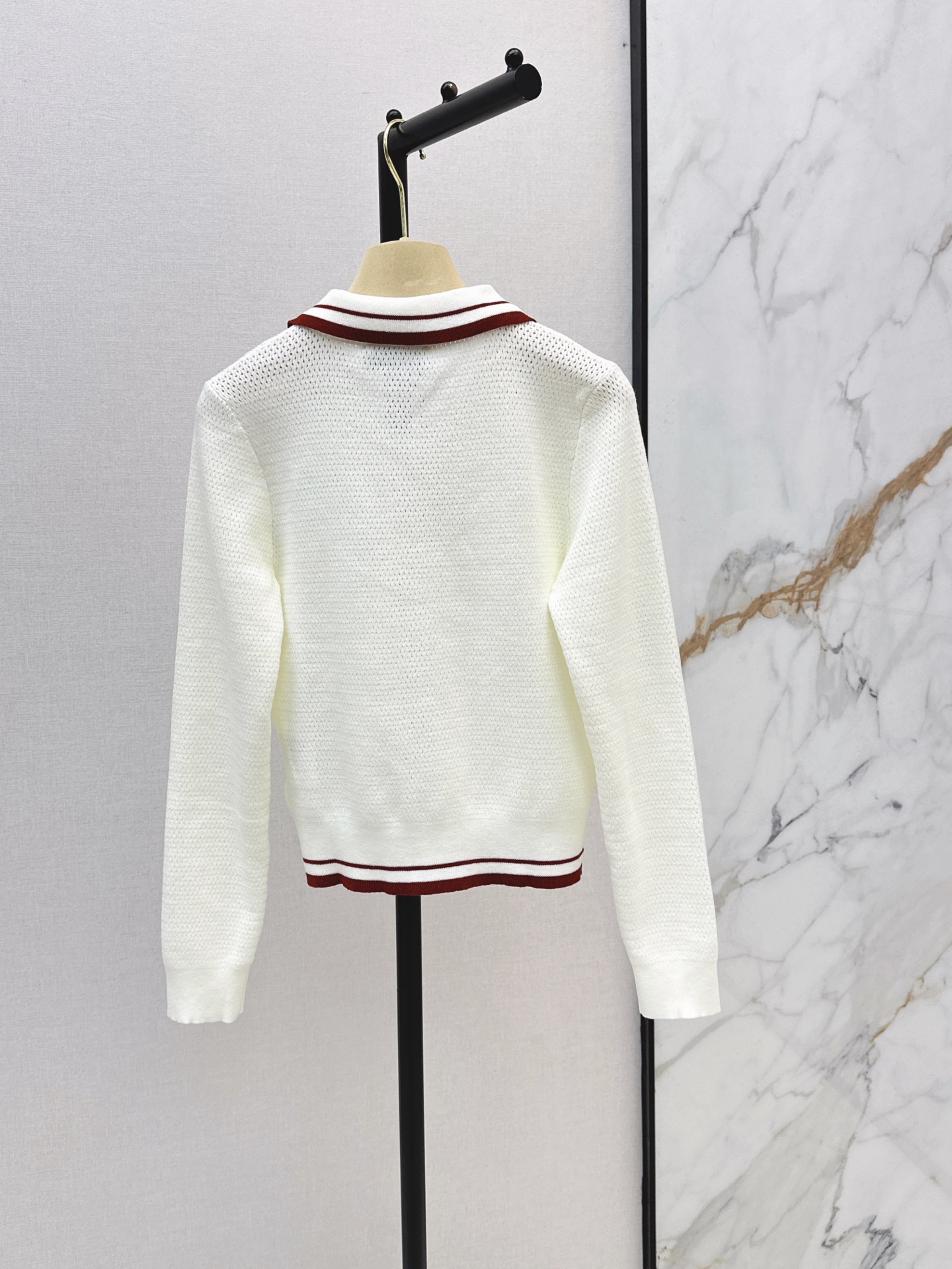 Miu 26fw polo sweater