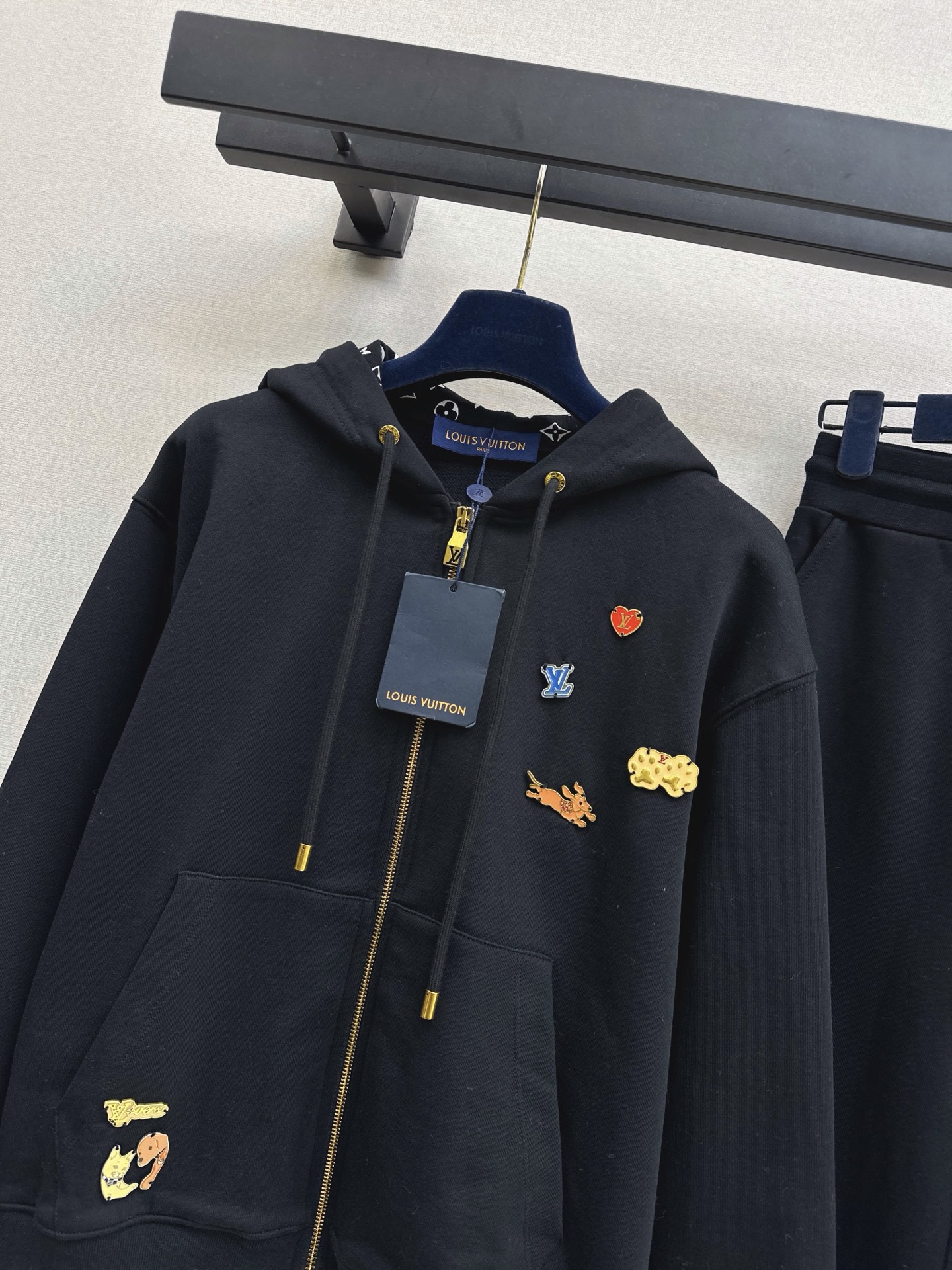 Loui 26fw hooded jacket pant sets