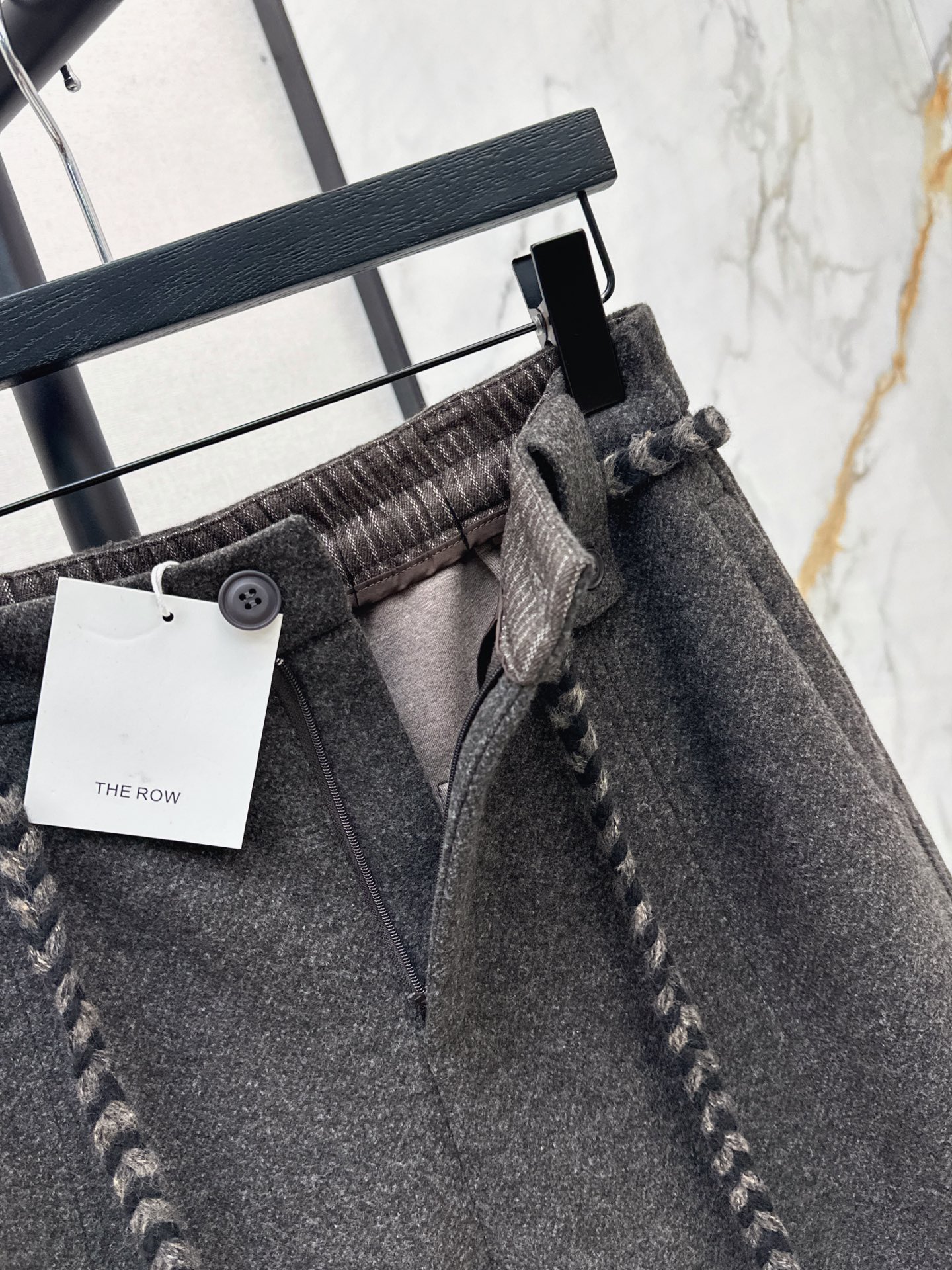 Row 26fw cropped wide-leg pants