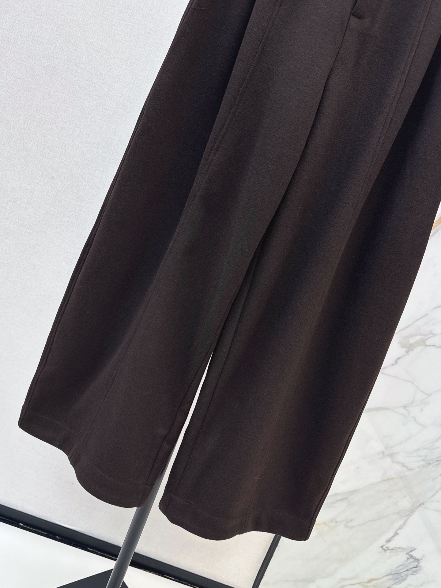 Brun 26fw heavyweight wide-leg pants sets