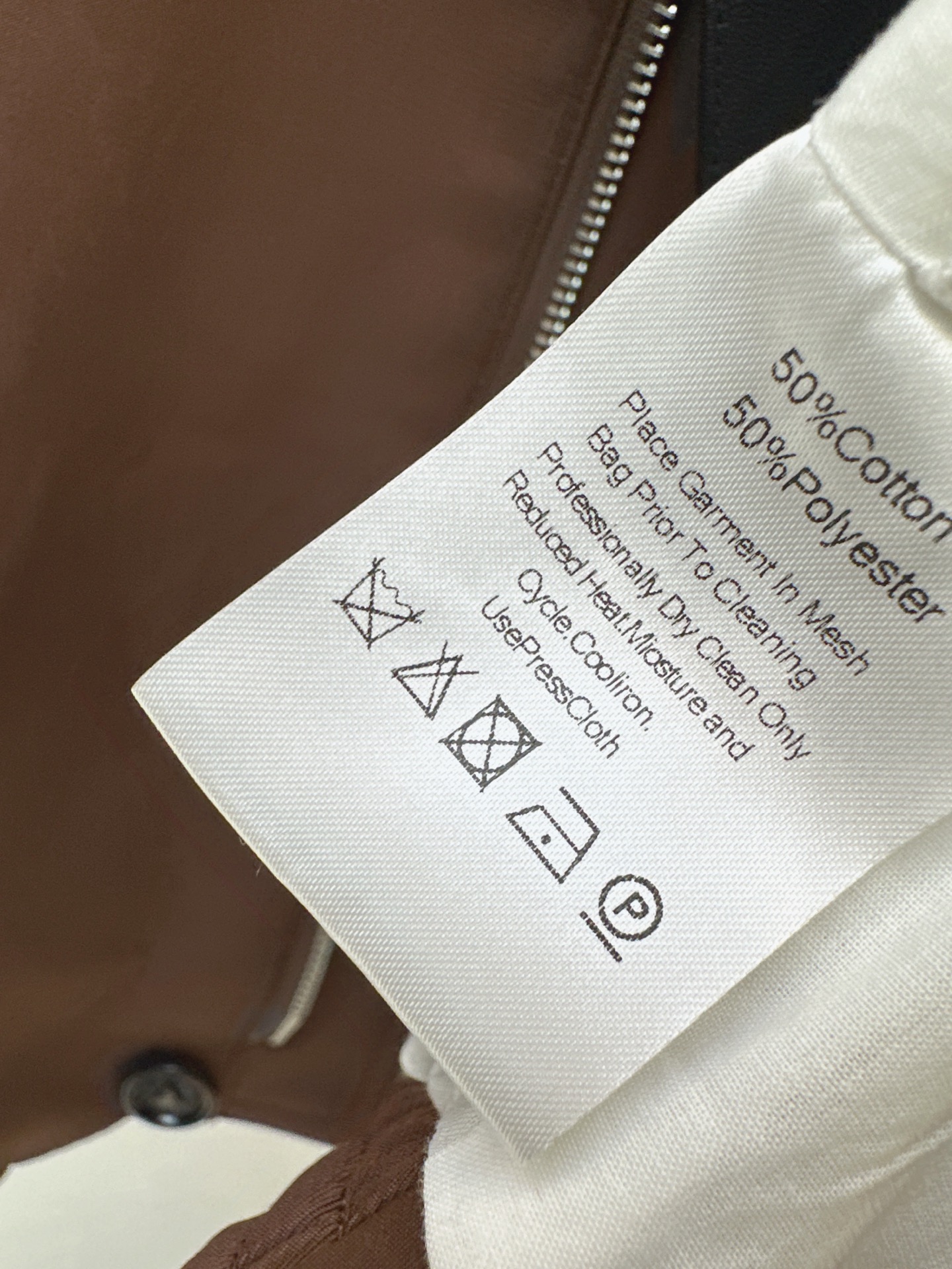 Bott 26fw woven neck cropped jacket