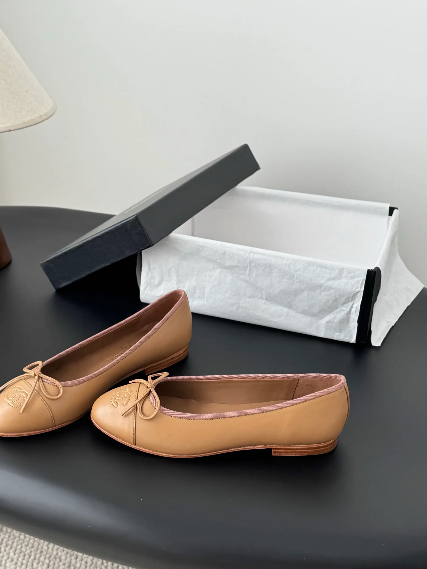 Chan 26ss ballerina shoes