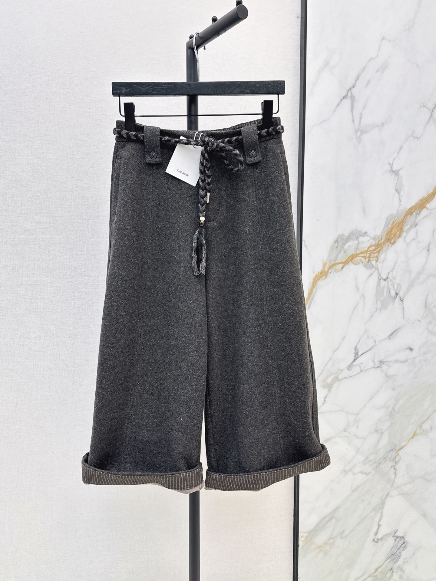 Row 26fw cropped wide-leg pants
