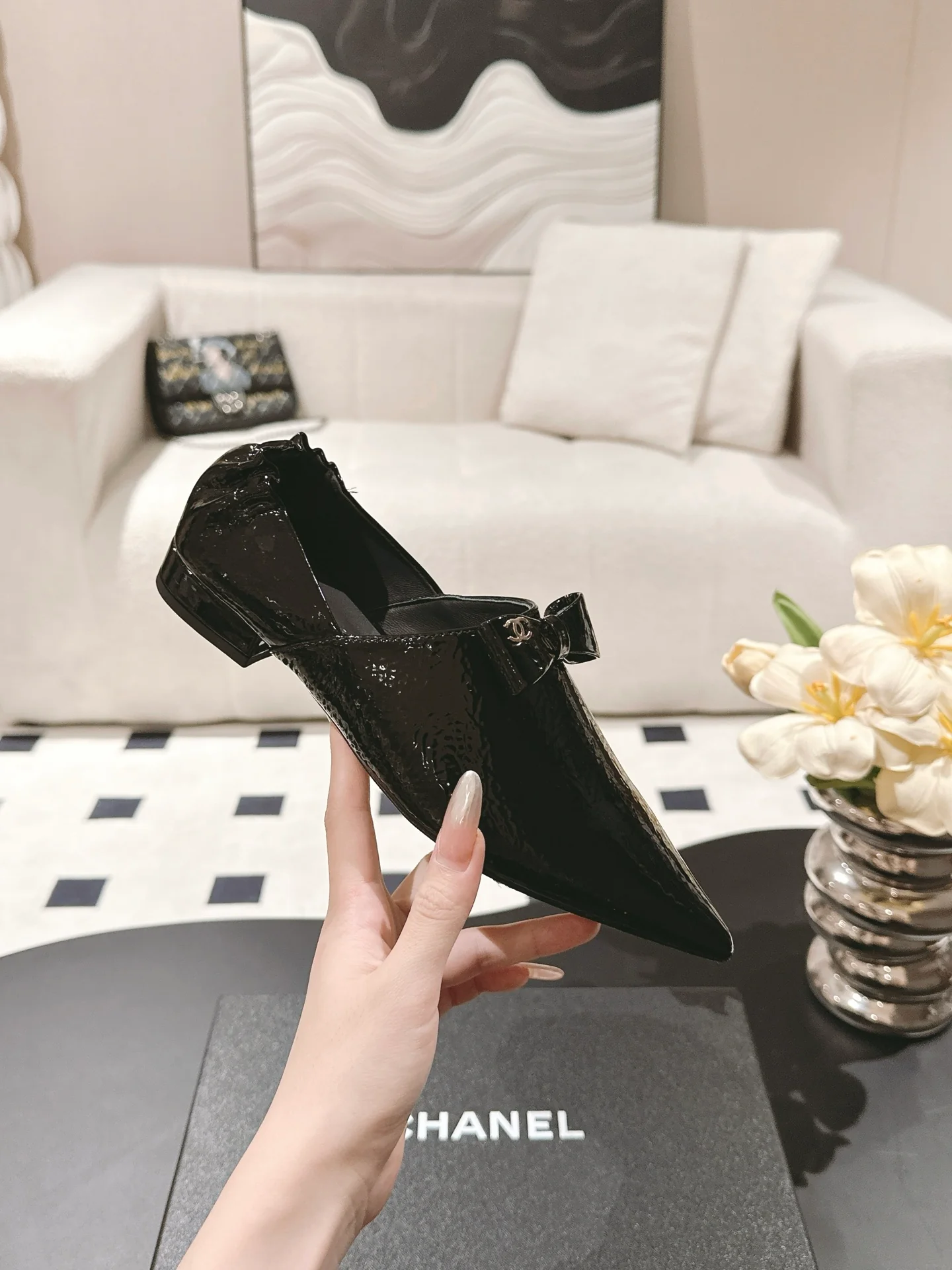 Chan 25fw mary jane flats