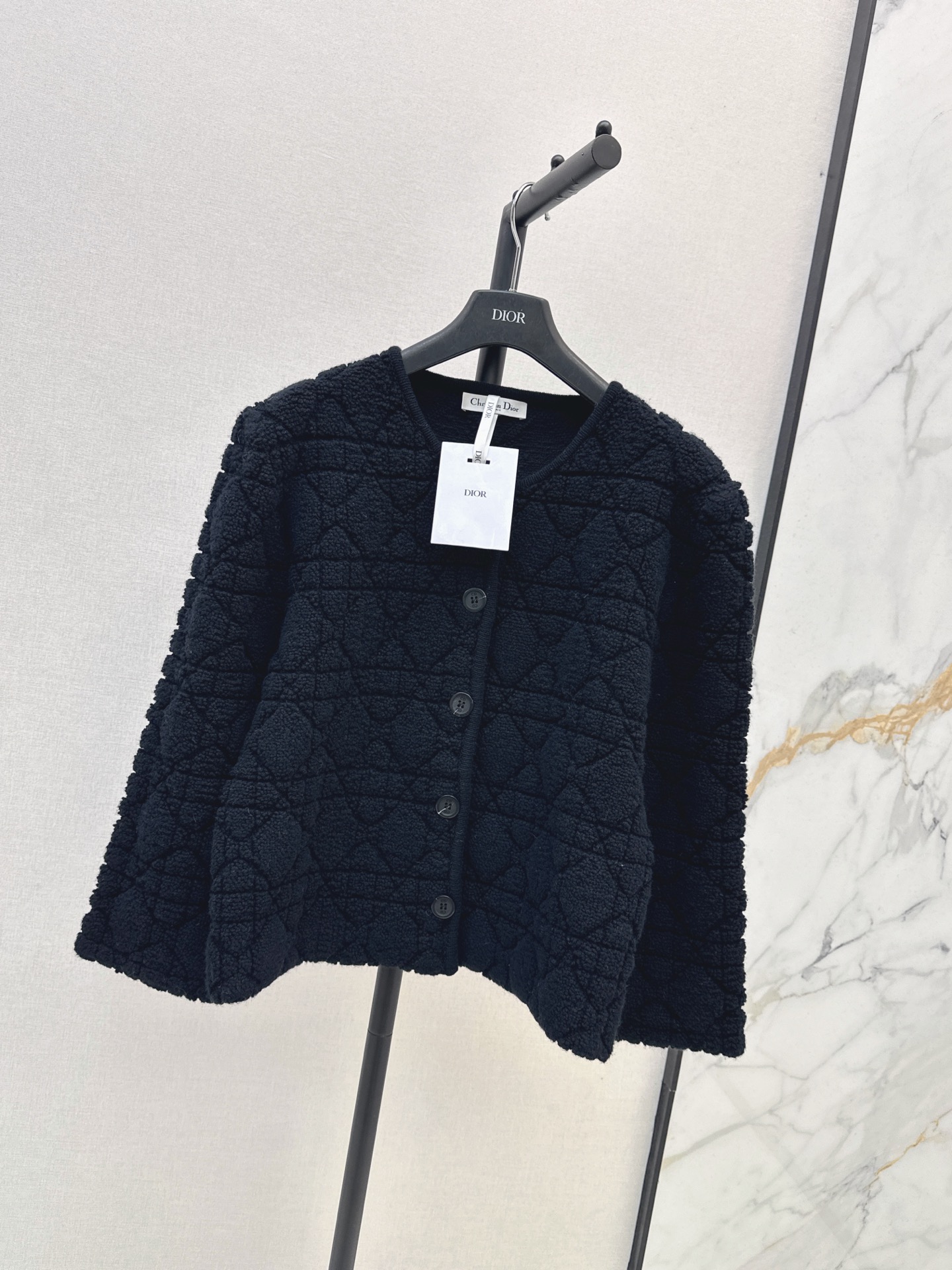 CD 26fw textured jacket