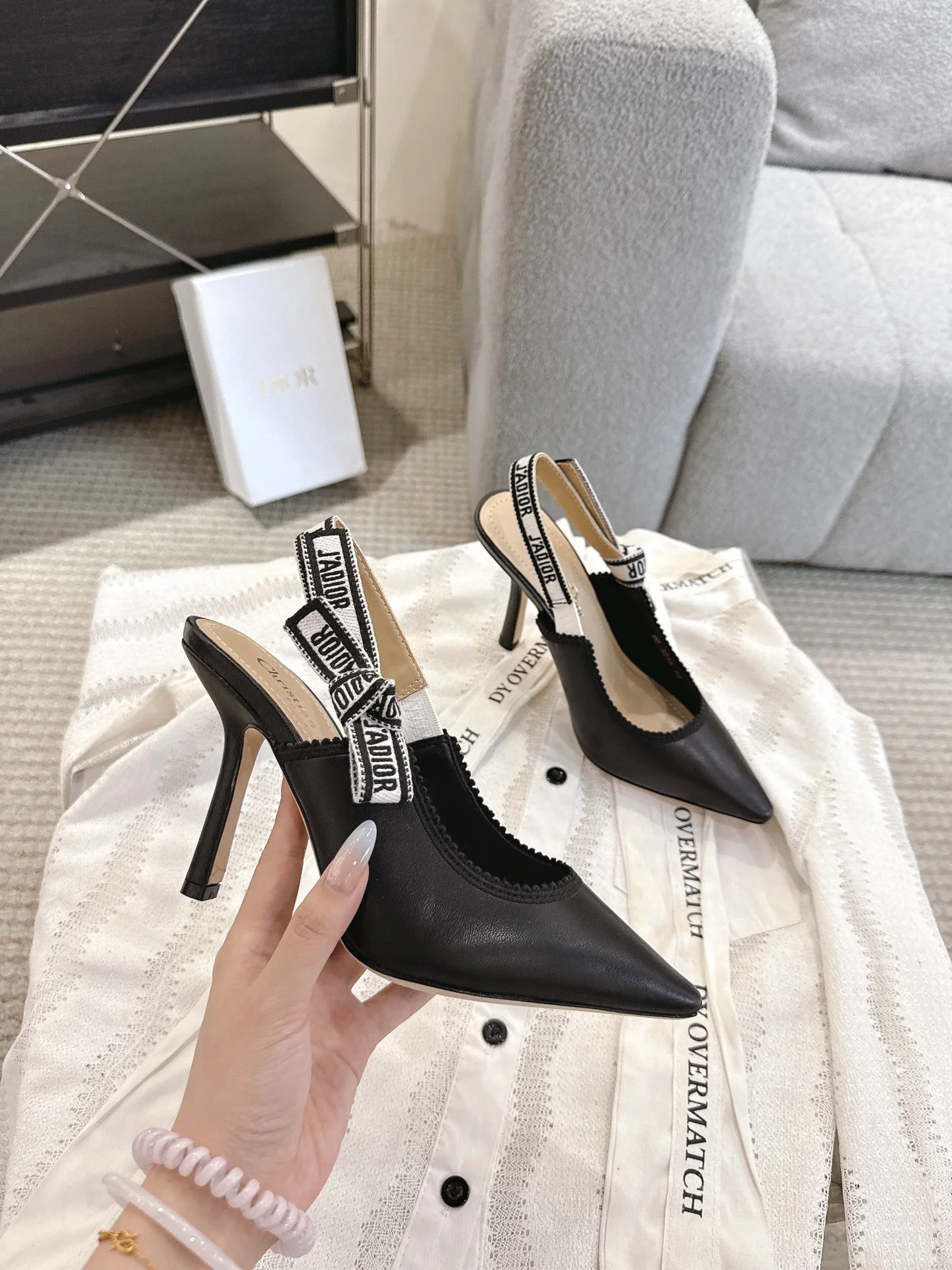 CD 25fw  slingback heels