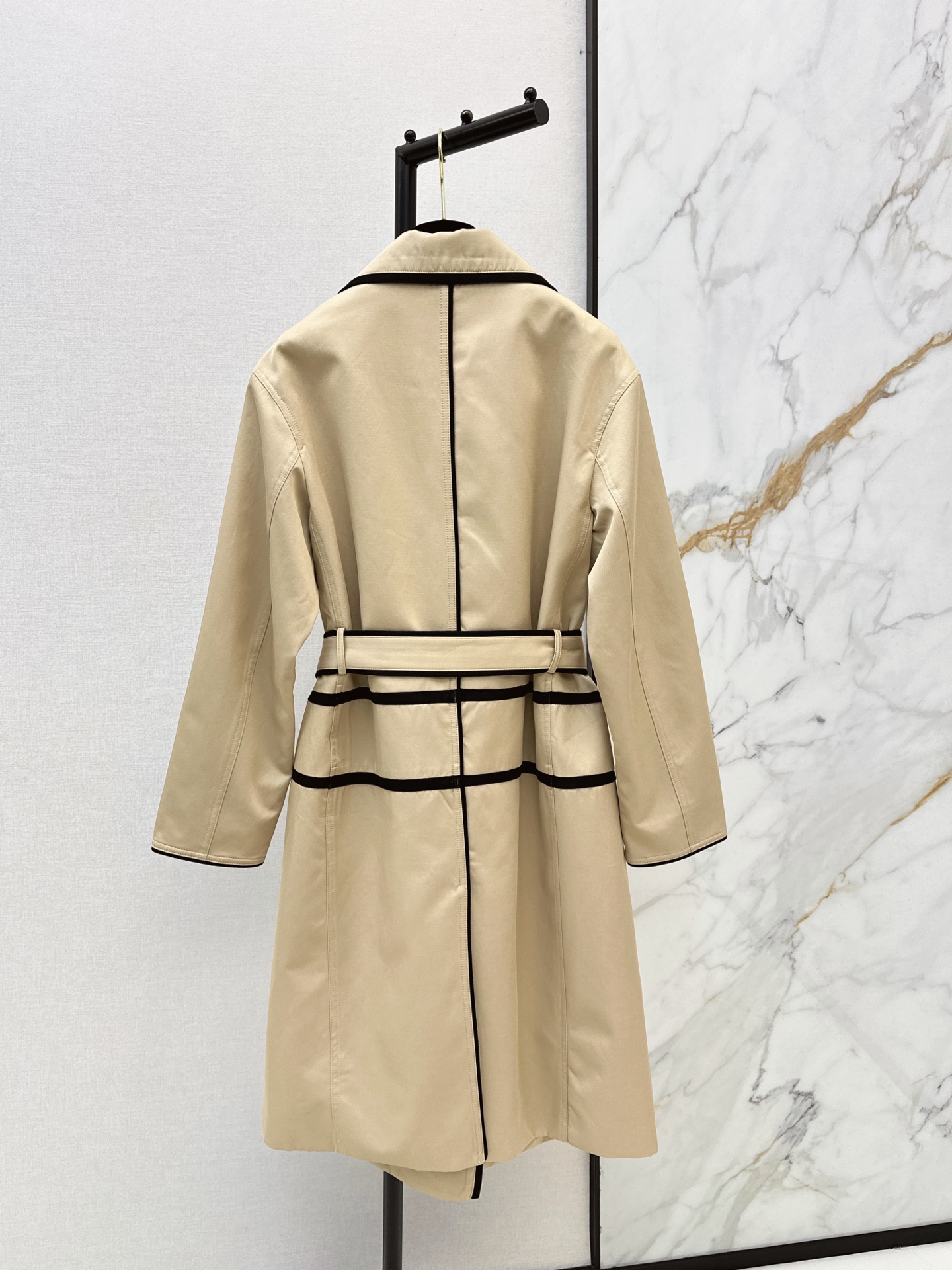 Chan 26fw belted trench coats