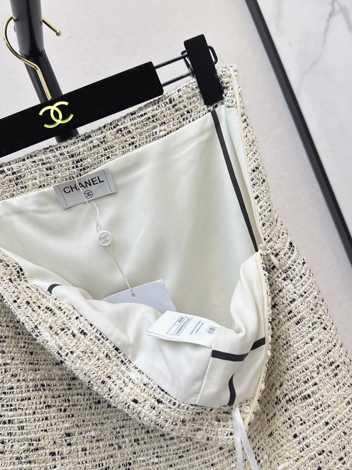 Chan 26fw woven skirt