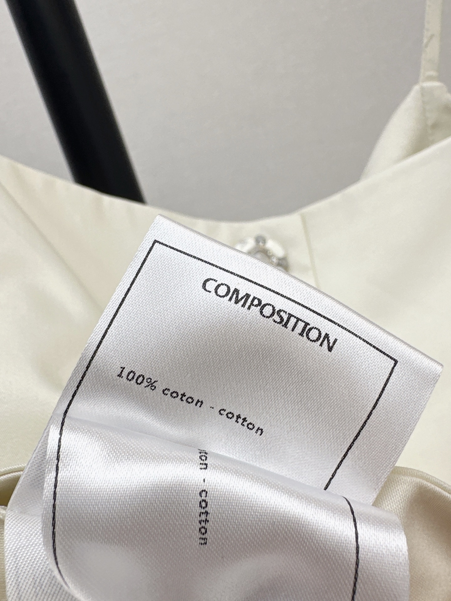 Chan 26fw bow camisole