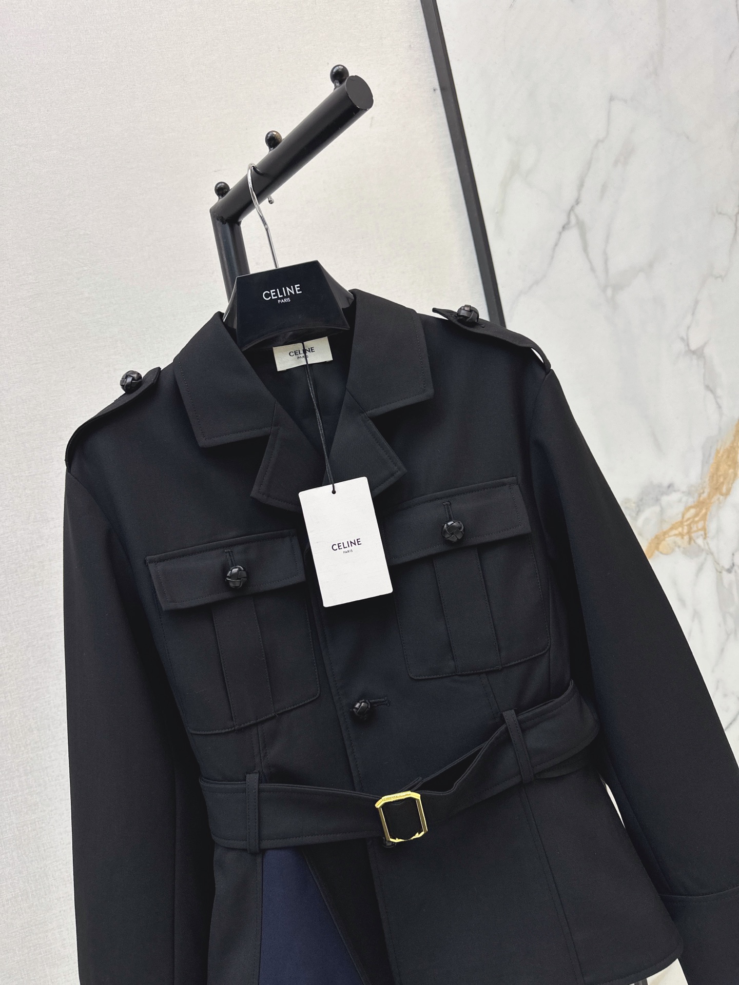Celi 26fw belted jacket