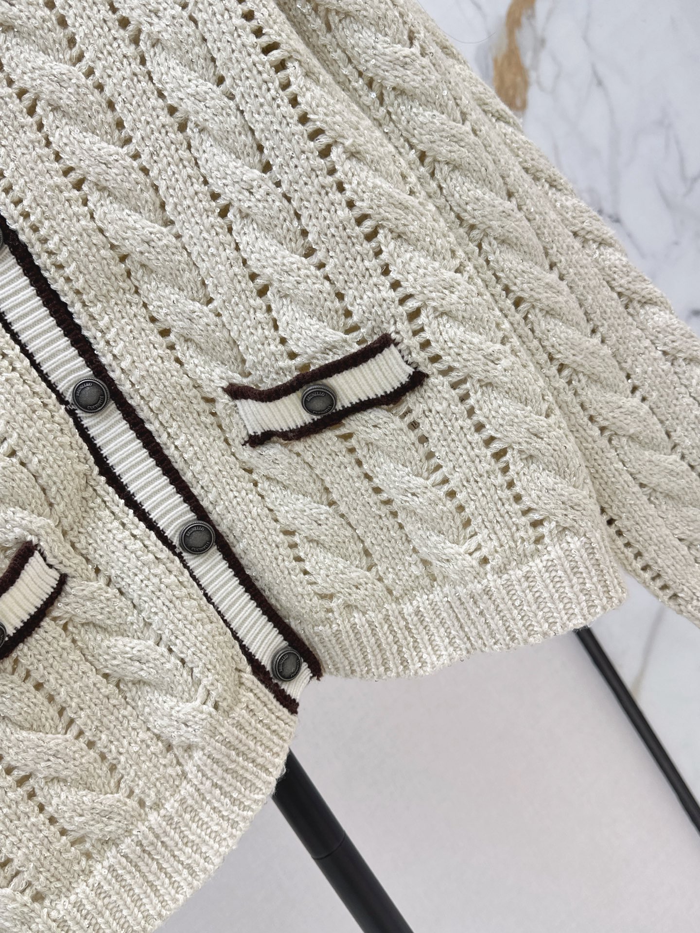 Brun 26fw knit cardigan