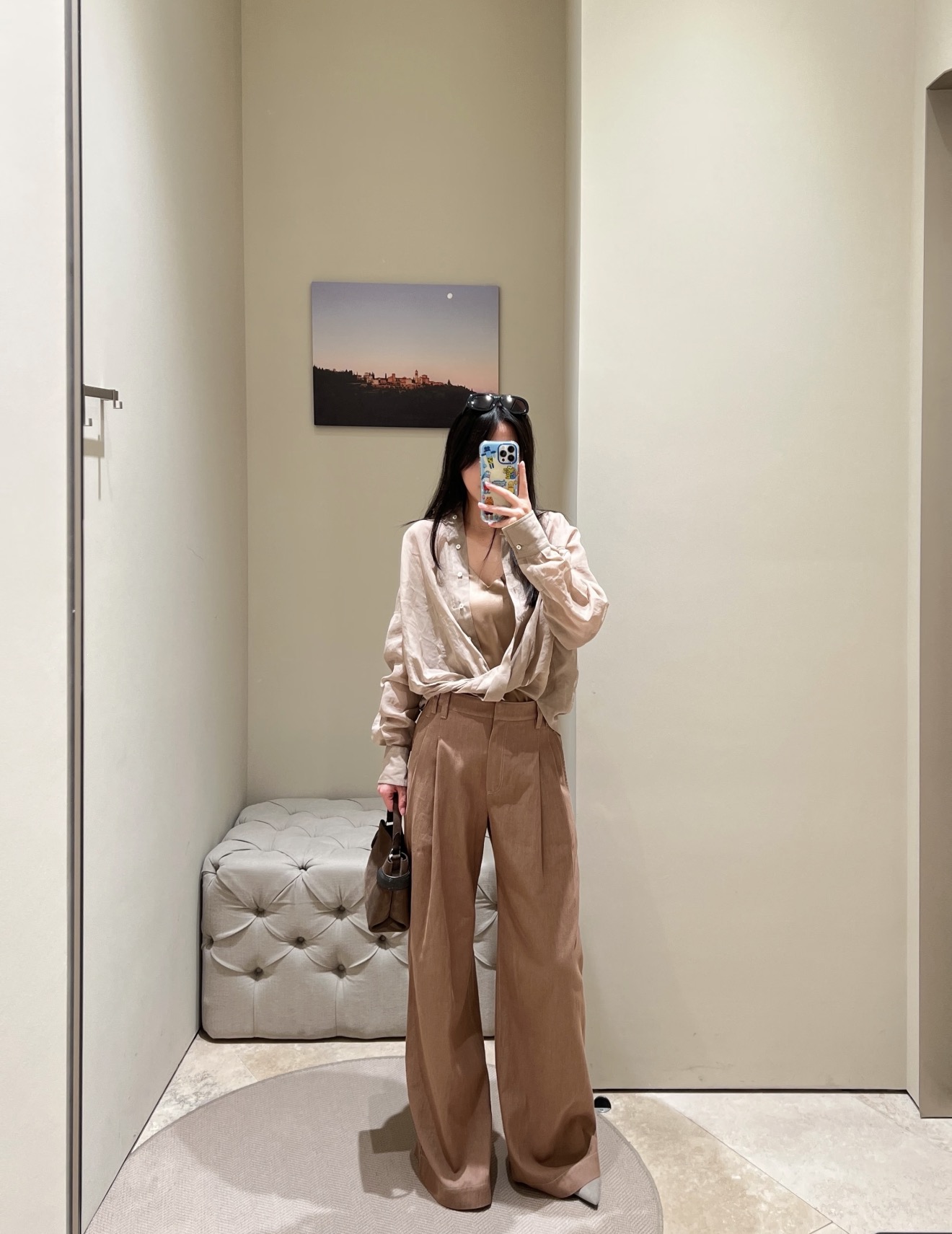 Brun 26fw straight-leg jeans