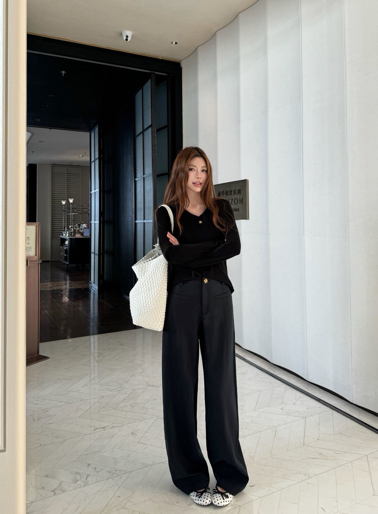 Chan 26fw wide-leg pants