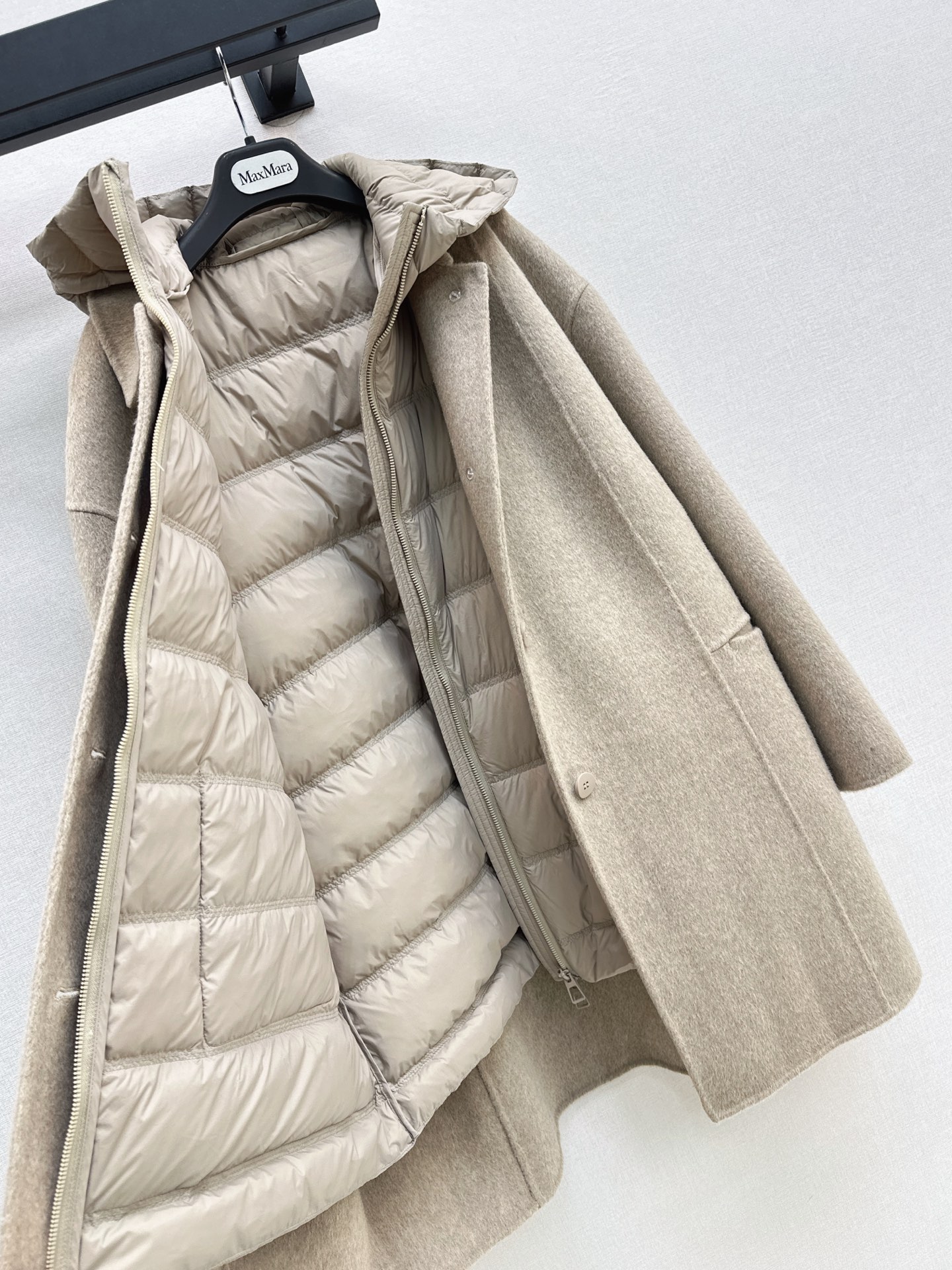 Max 26fw down vest woolen overcoats sets