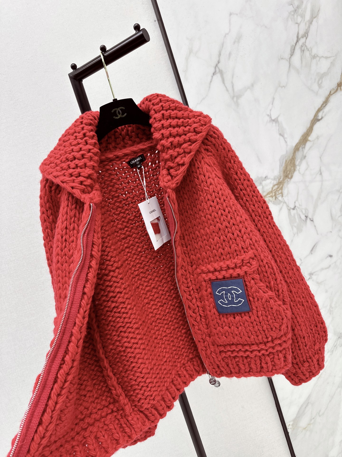 Chan 26fw knit cardigan jacket