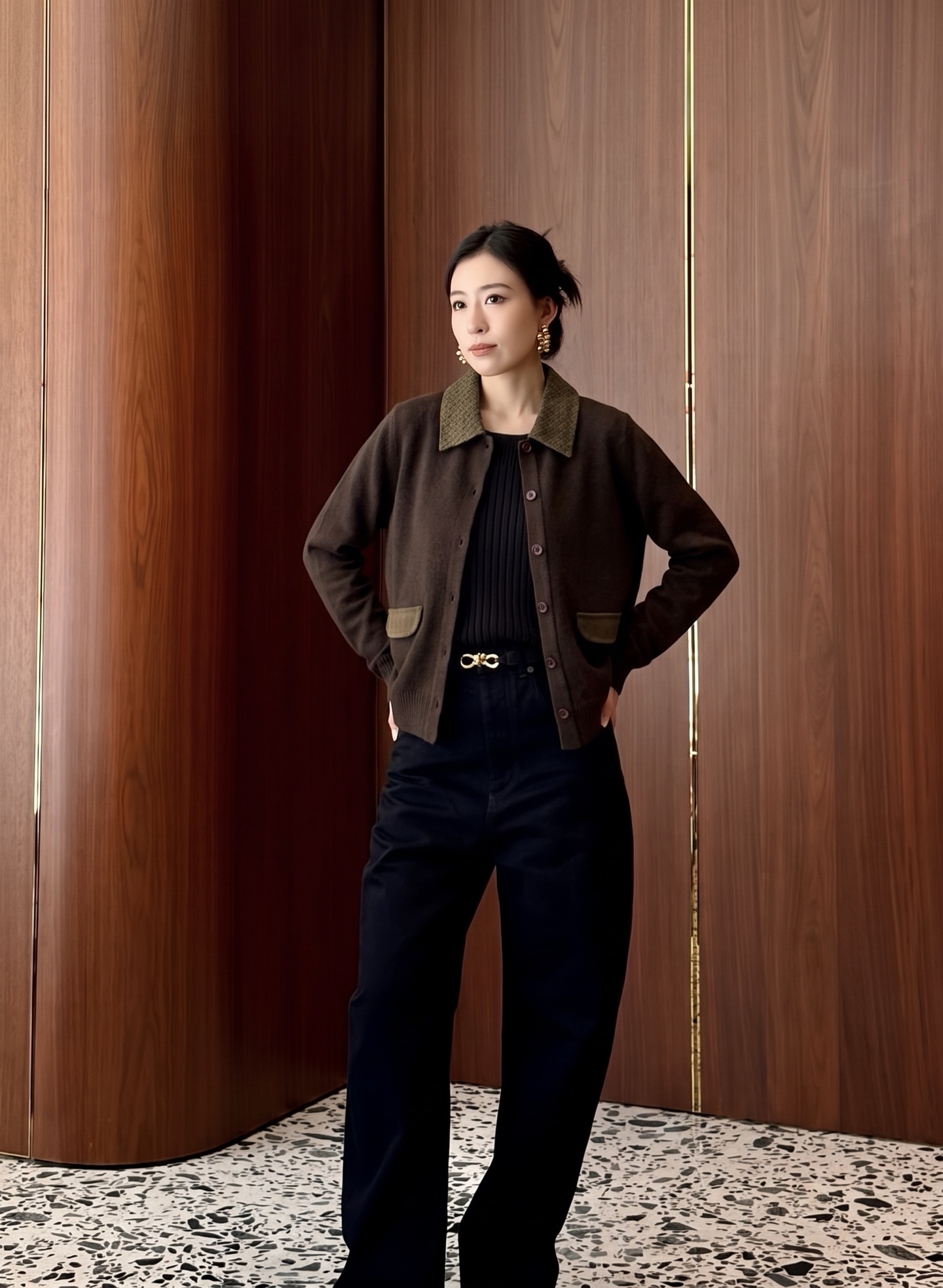 Bott 26fw knit cardigan