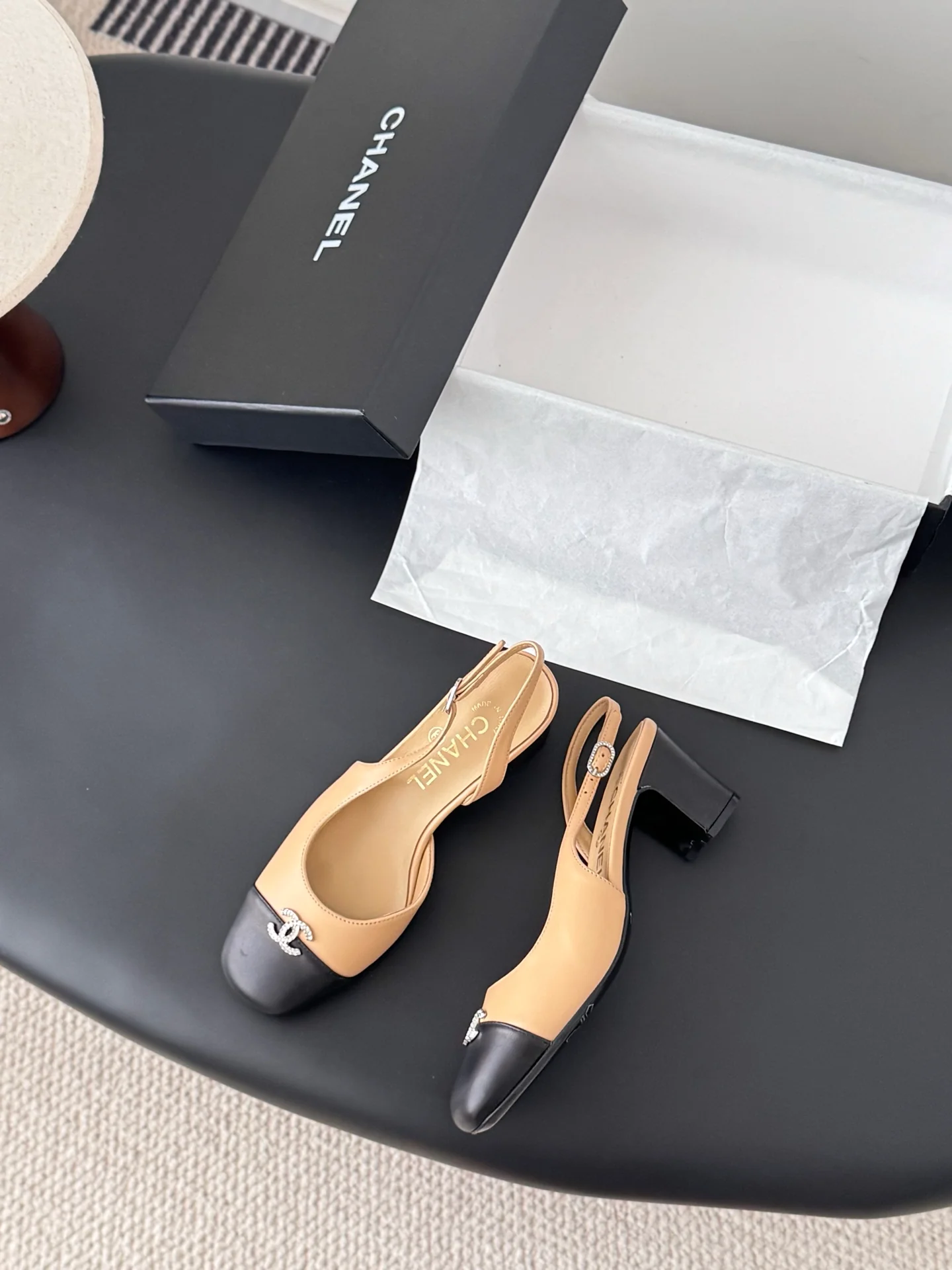 Chan 25fw mary jane chunky heels