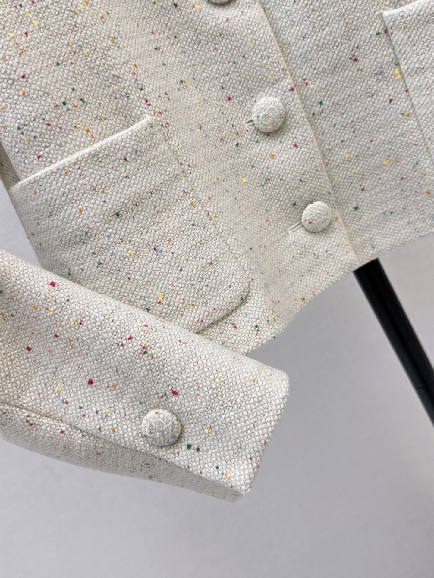 CD 26fw cropped tweed jacket