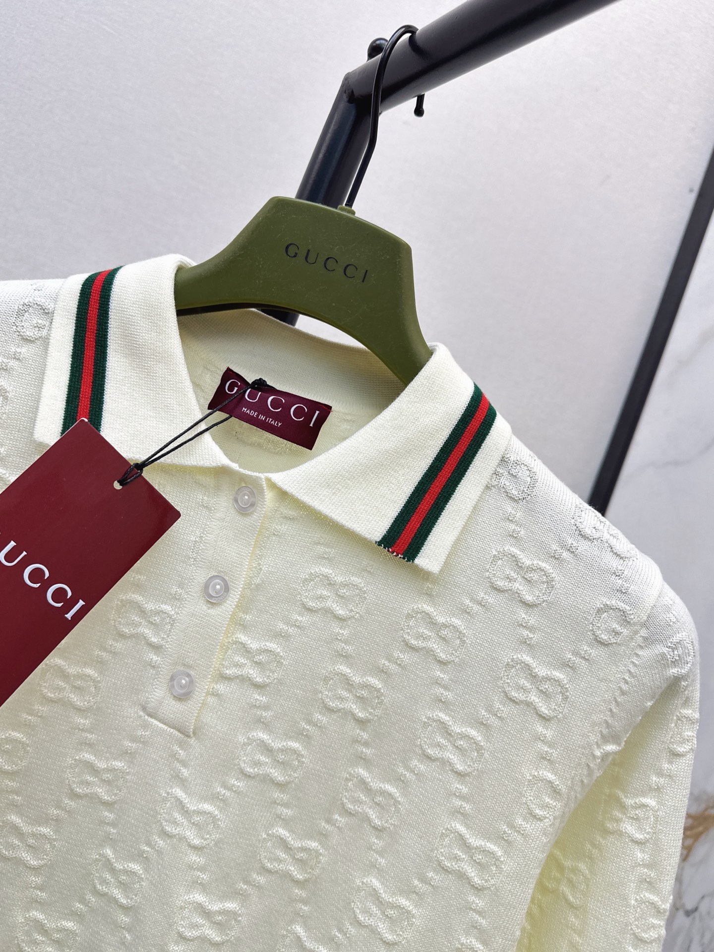 Guc 26fw jacquard sweater