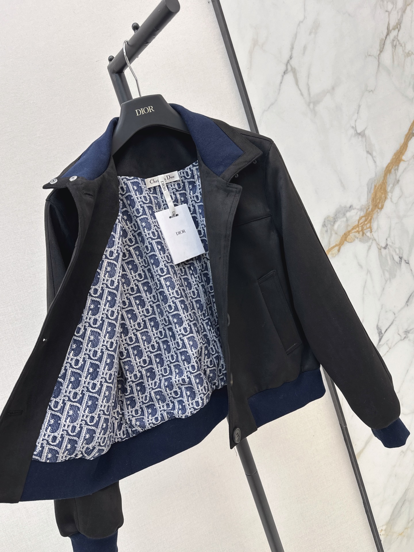 CD 26fw suede fleece zipper jacket