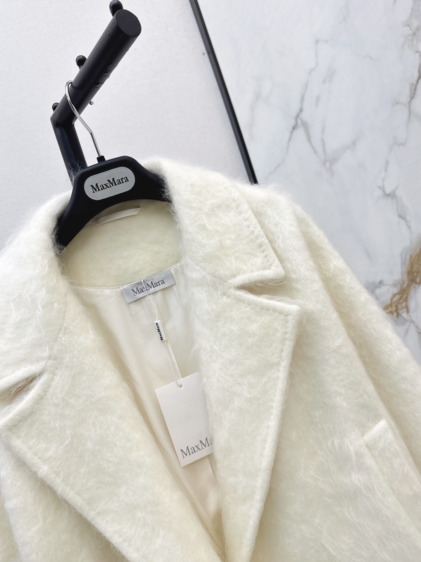 Max 26fw cropped woolen jacket