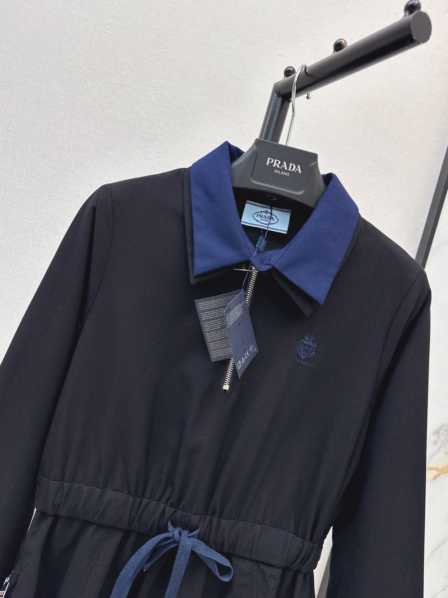 Pra 26fw drawstring dress
