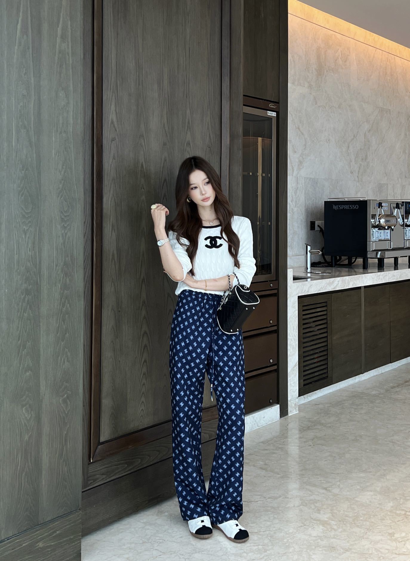 Chan 26fw print pants