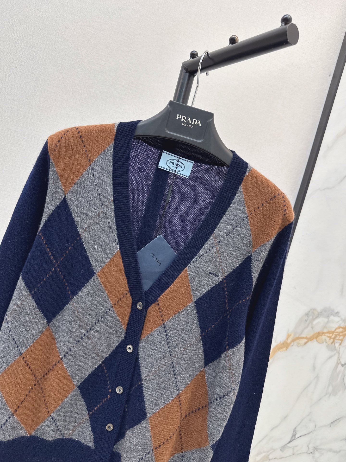 Pra 26fw knit cardigan