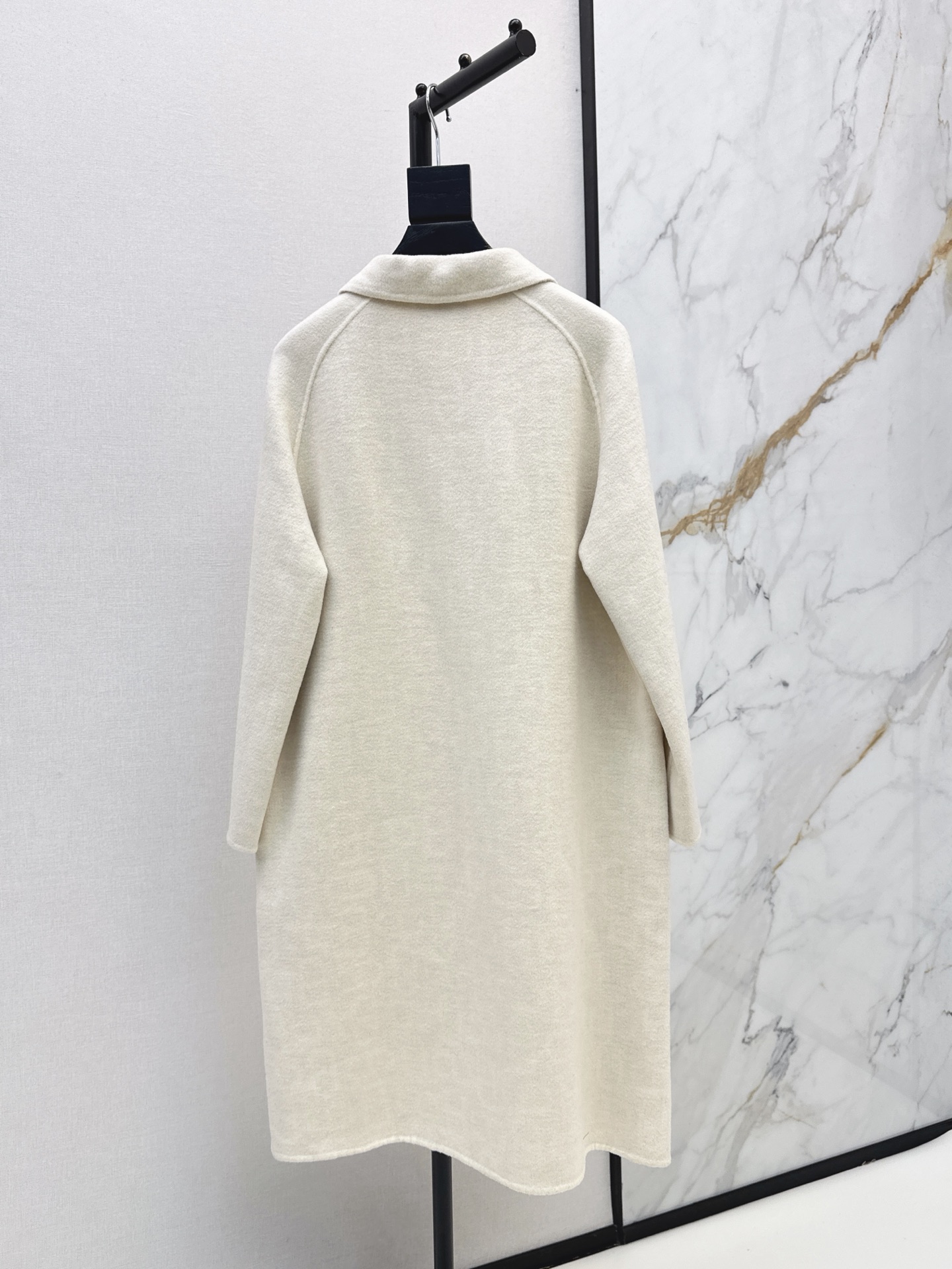Her 26fw cashmere zip-up overcoats