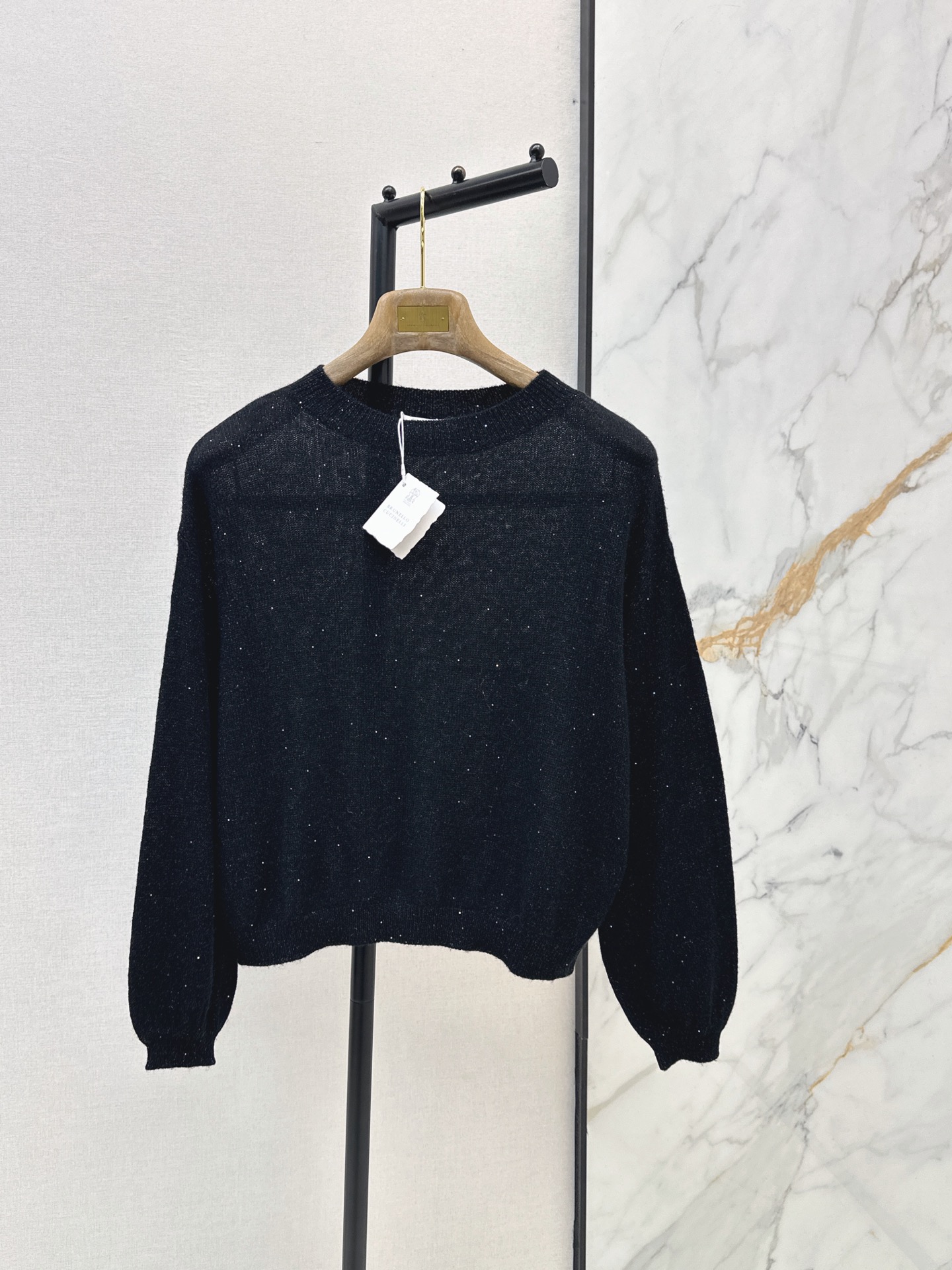 Brun 26fw sequin knitwear