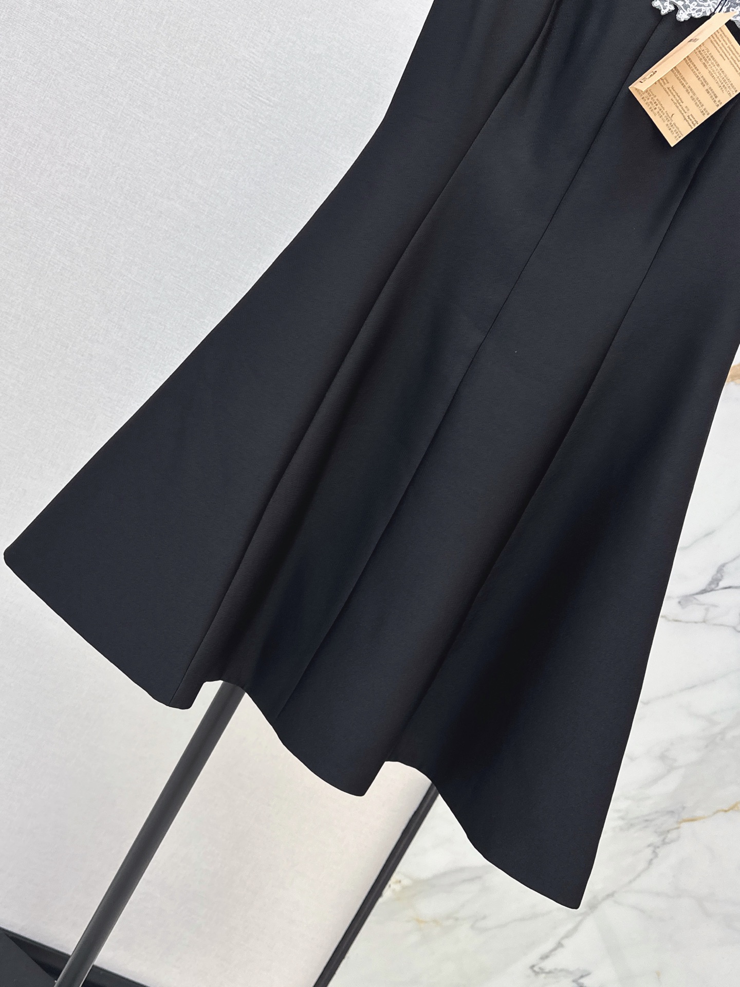 Miu 26ss lace contract dress